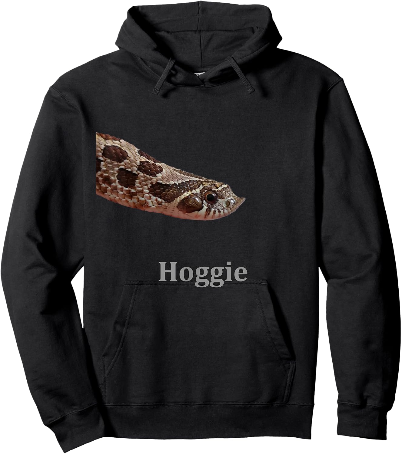 Western Hognose Snake Shirt Hoggie Hognose Snake T shirt Hoodie - Hoodie | Black