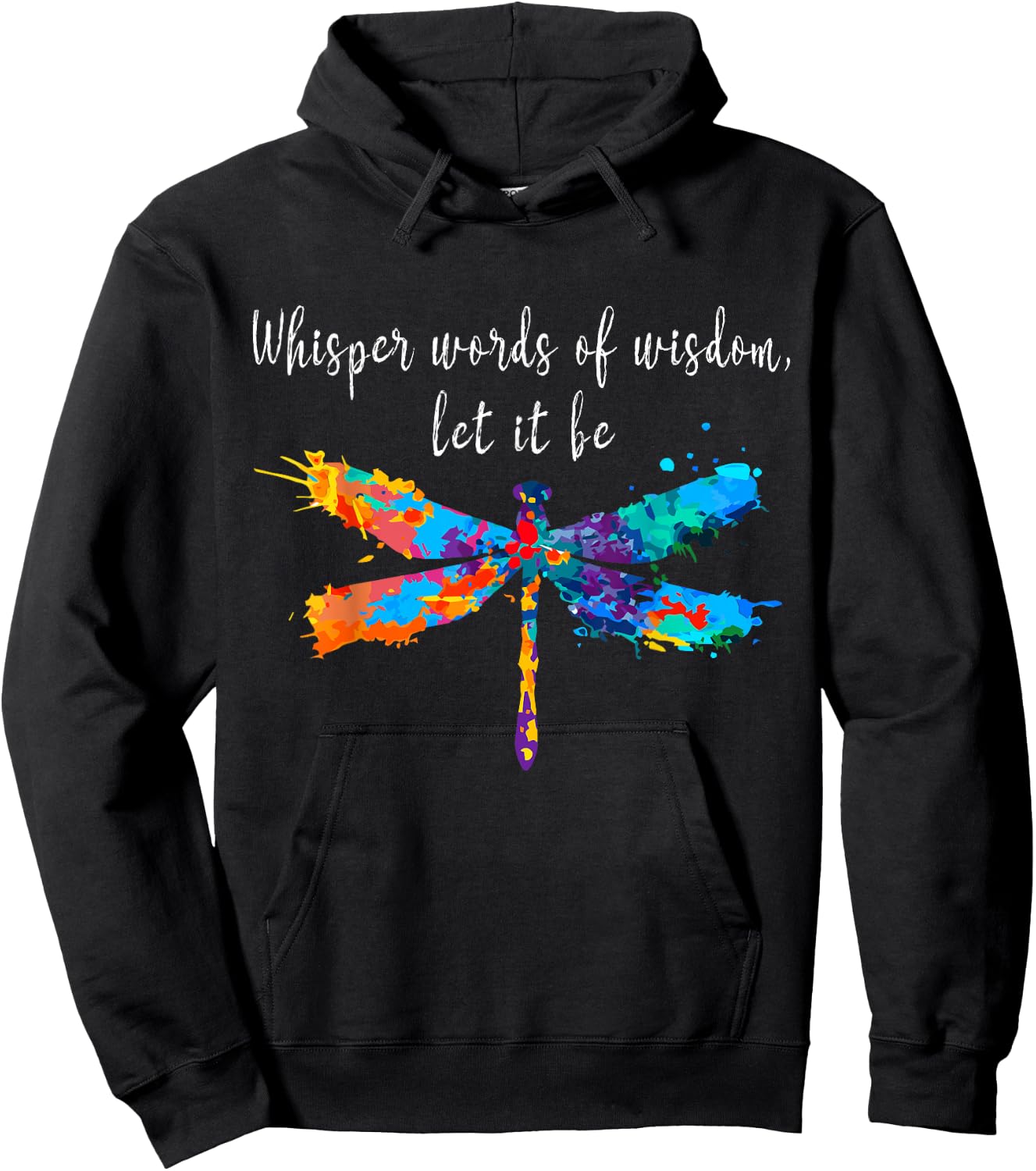 Dragonfly shirt spiritual faith dragonflies lovers Hoodie - Hoodie | Black