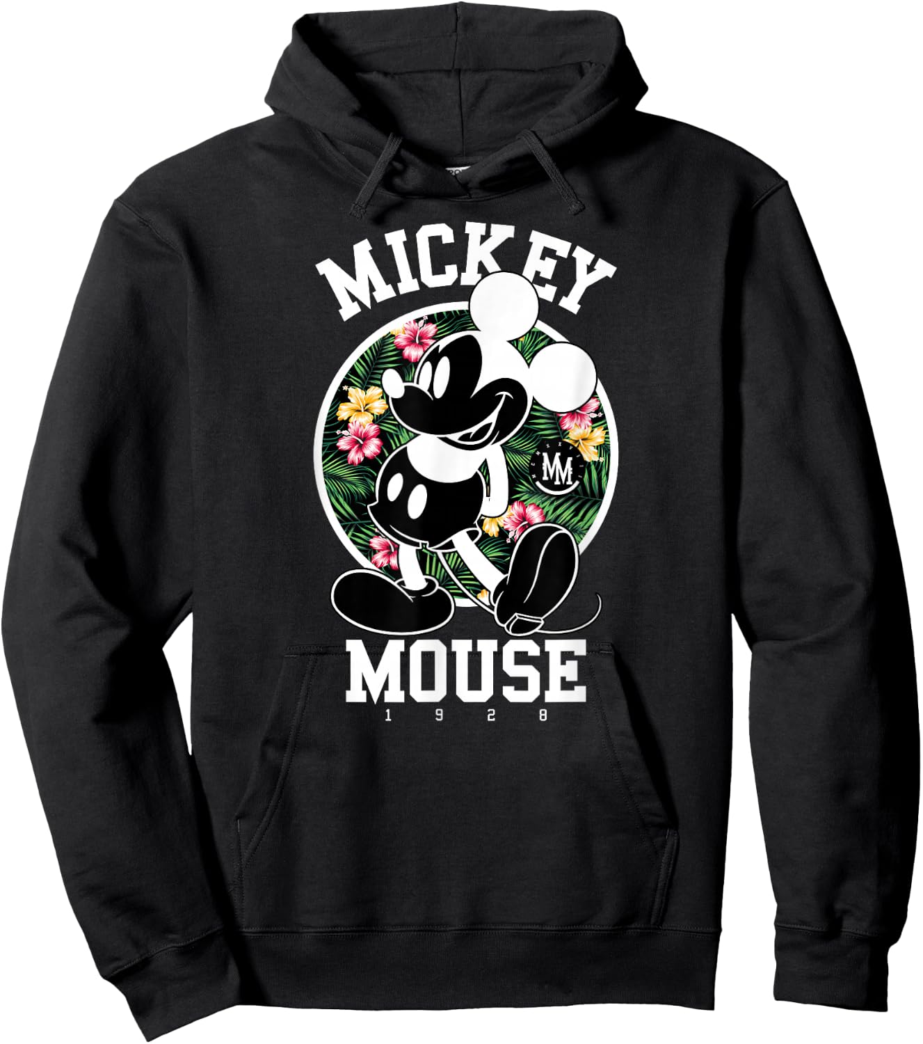 Disney - Mickey Mouse Tropical Hoodie - Hoodie | Black