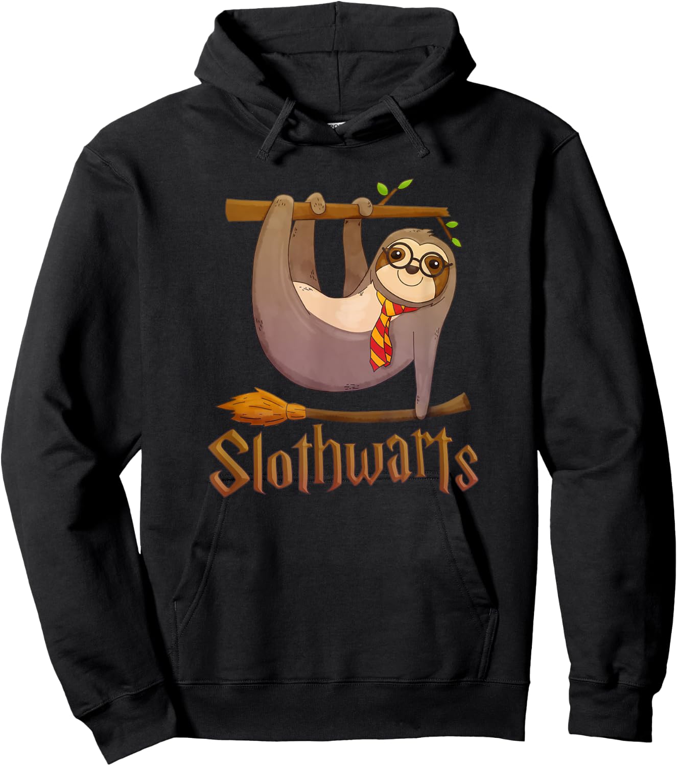 Slothwart Slothwarts Hoodie - Hoodie | Black