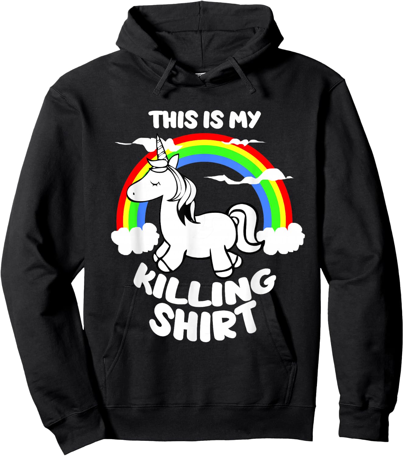 This Is My Killing Unicorn Hoodie - Hoodie | Black