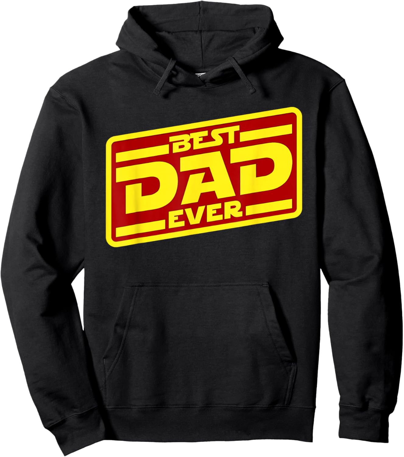 Retro Best Dad Ever Funny Fathers Day Husband Dad Gifts Hoodie - Hoodie | Black