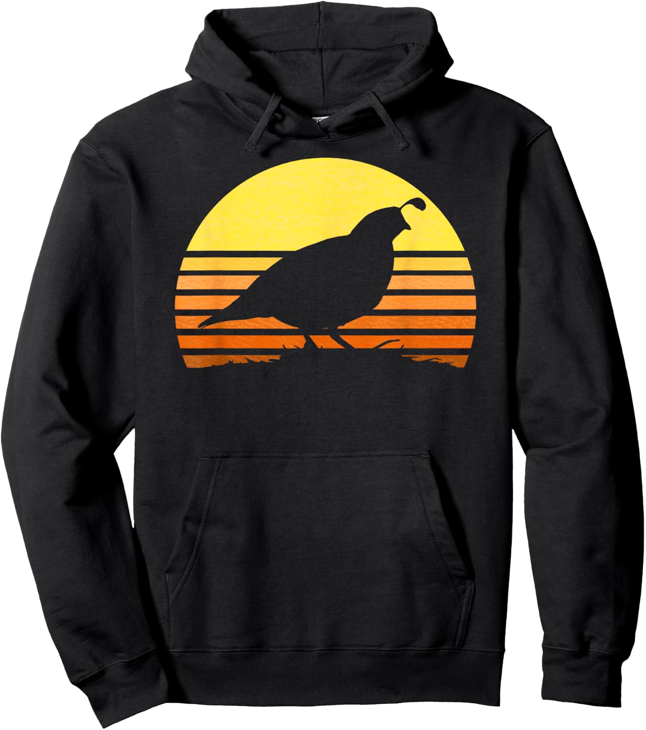 Quail Hunting Upland Bird Game Hunter Shooting Sports Gift Hoodie - Hoodie | Black