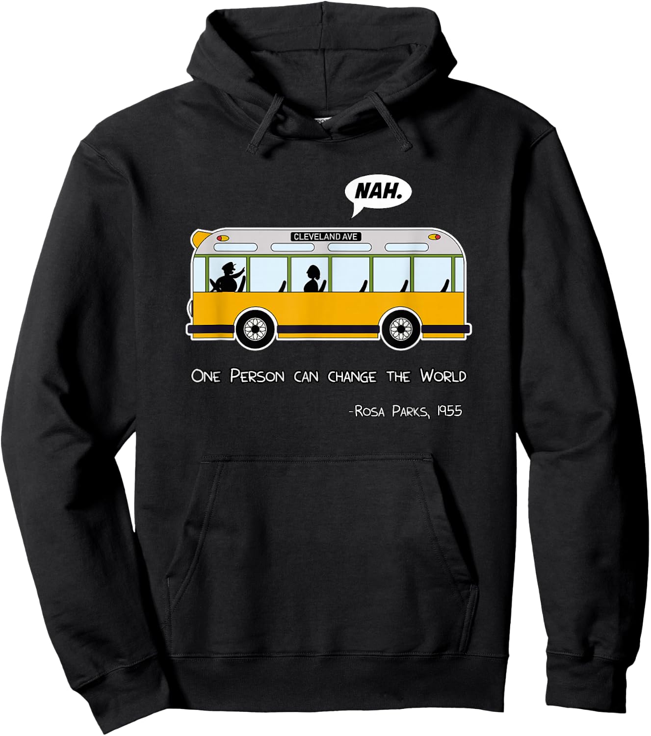 Equality Rosa Freedom Civil Rights Parks Afro Gift Shirt Hoodie - Hoodie | Black