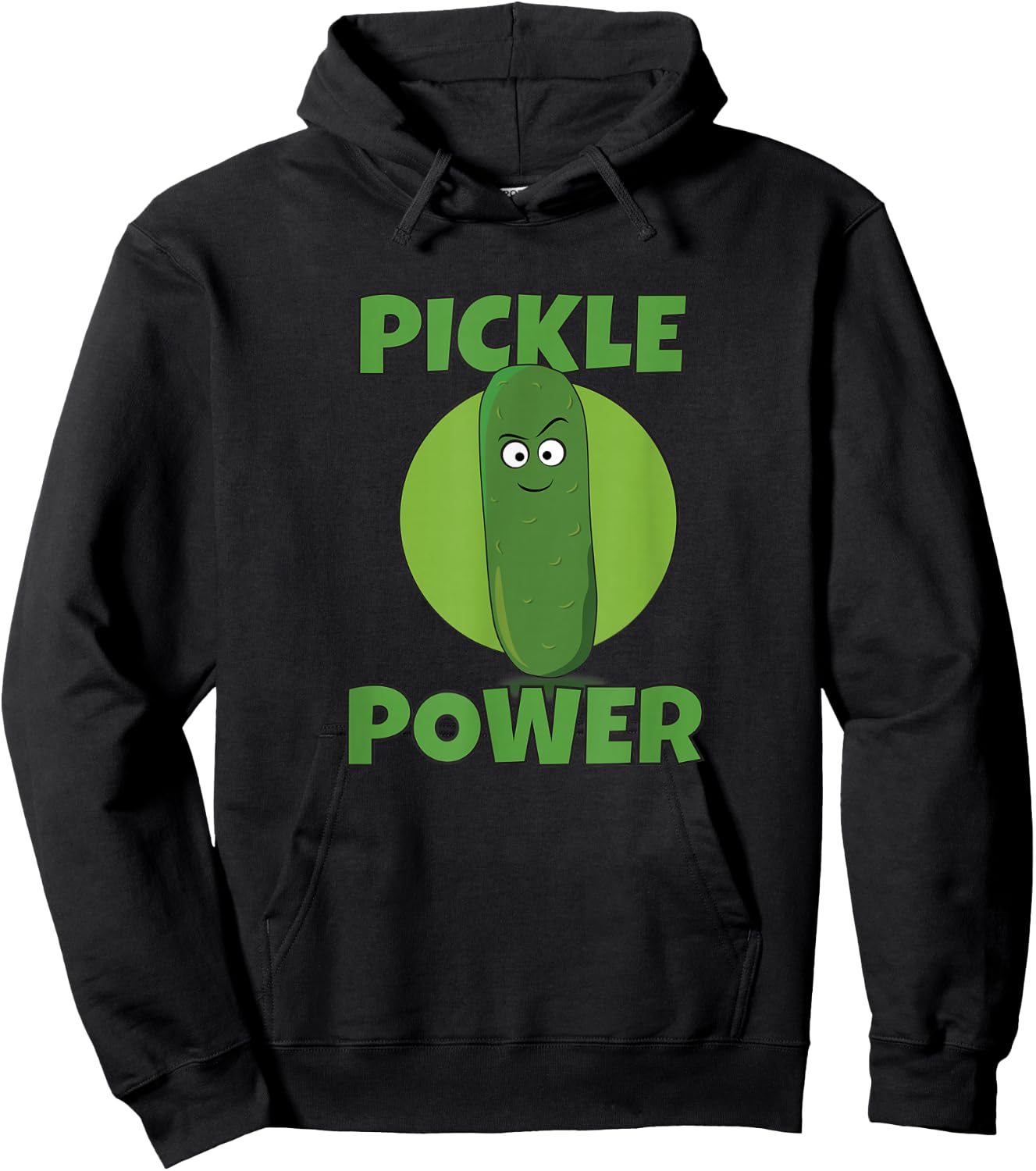 Pickle Power: I Love Pickles Hoodie - Hoodie | Black