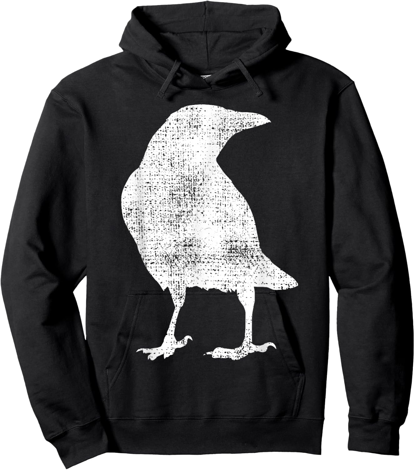 Crow Raven Bird Lover Hoodie - Hoodie | Black