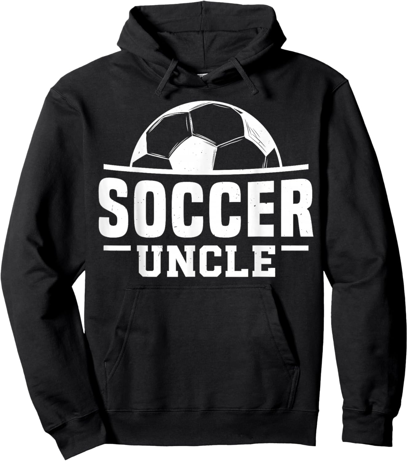 Soccer Uncle Player Niece Nephew Hoodie - Hoodie | Black