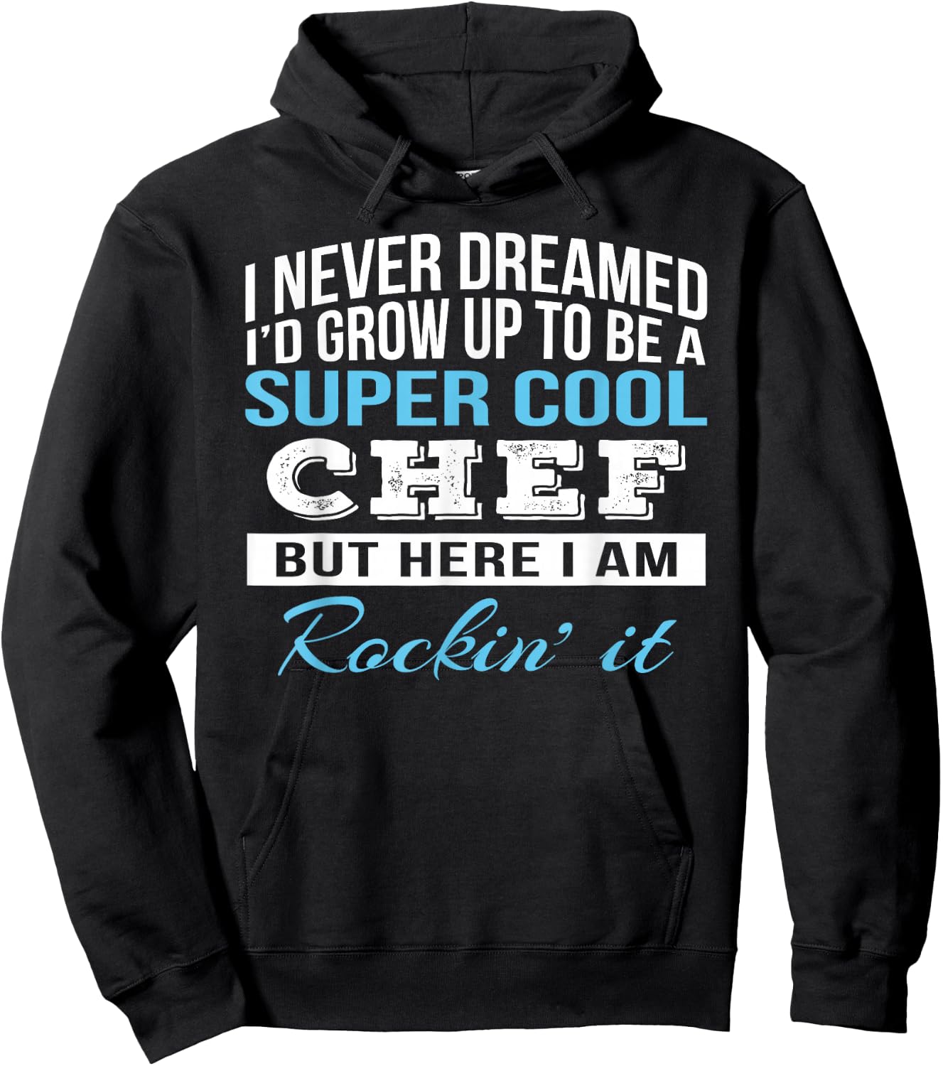 Chef Shirts Only Funny Cool Chef Gift Hoodie - Hoodie | Black