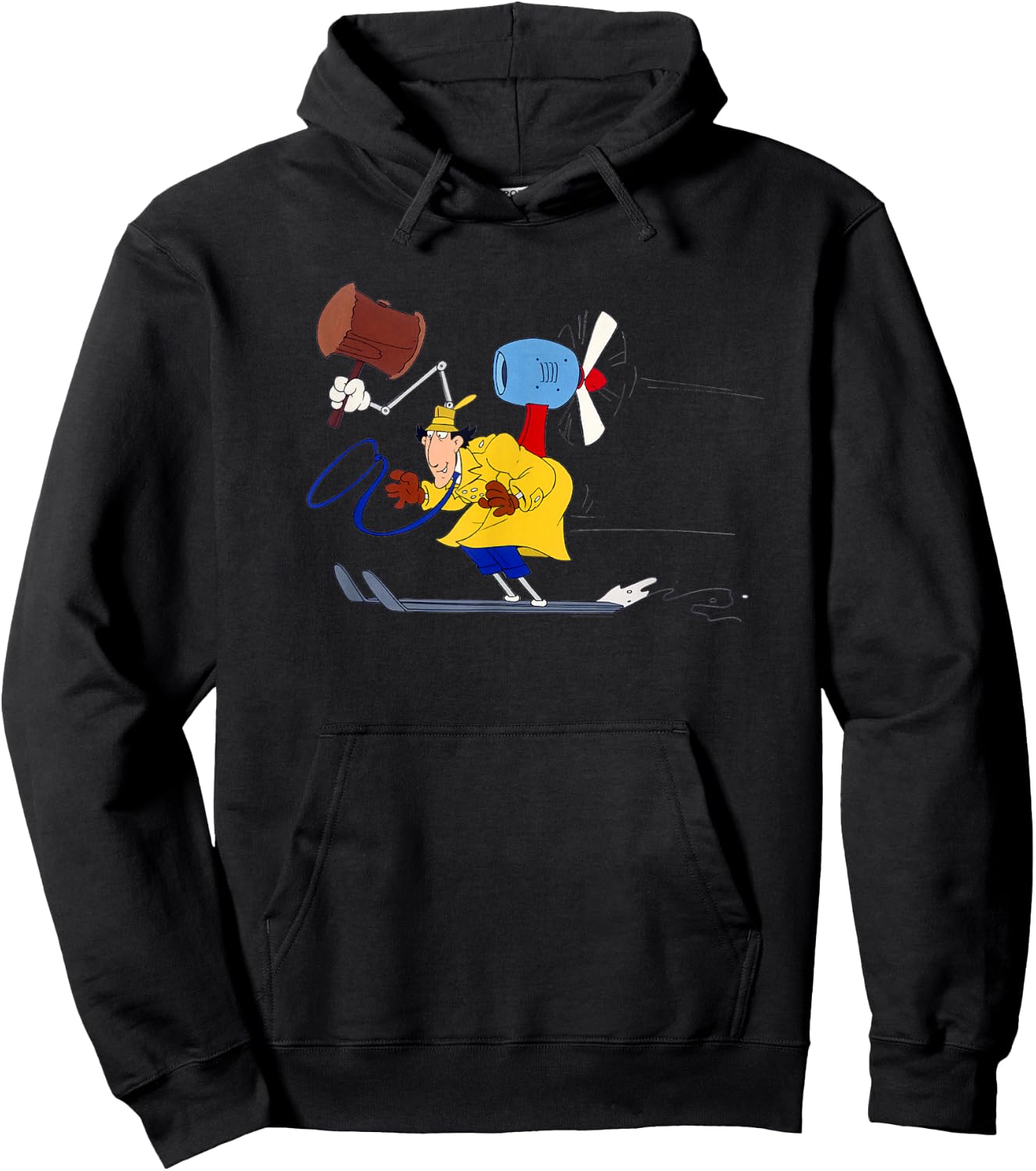 Inspector Gadget - Adult T Shirt - Classic 06 Hoodie - Hoodie | Black