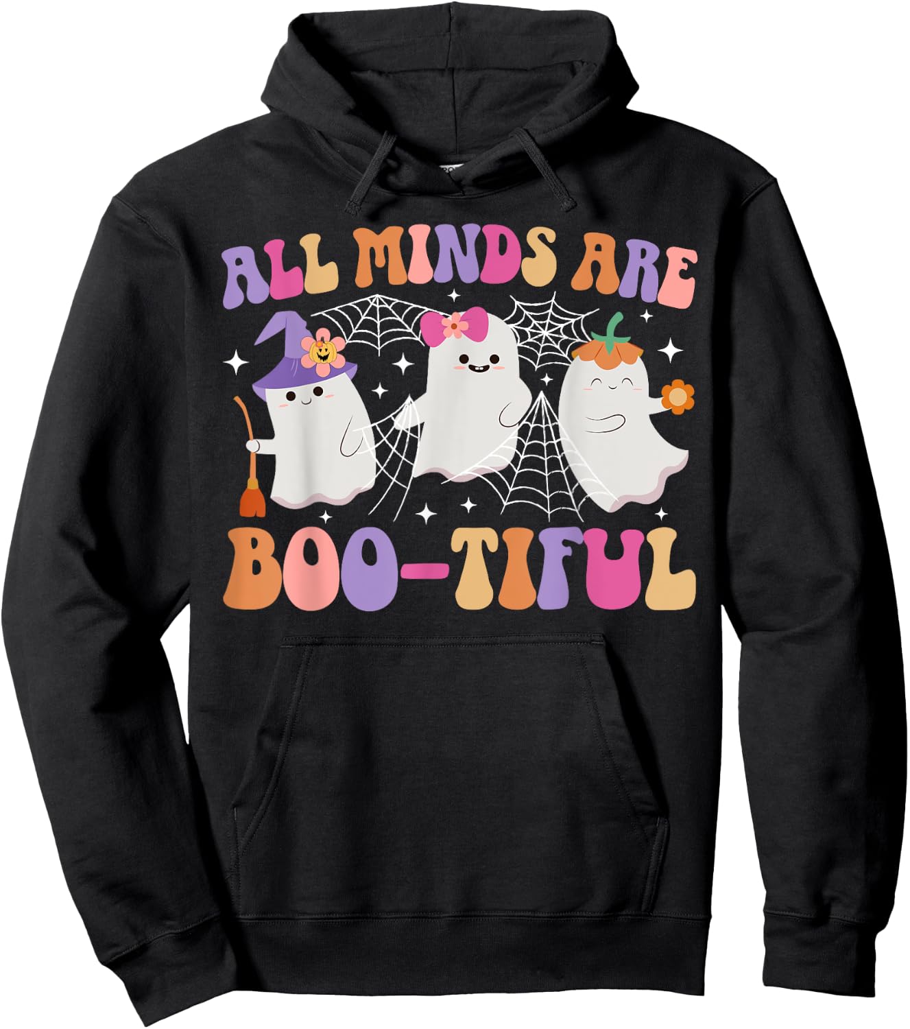 Spooky SPED Teacher Halloween Special Education Teacher Hoodie - Hoodie | Black