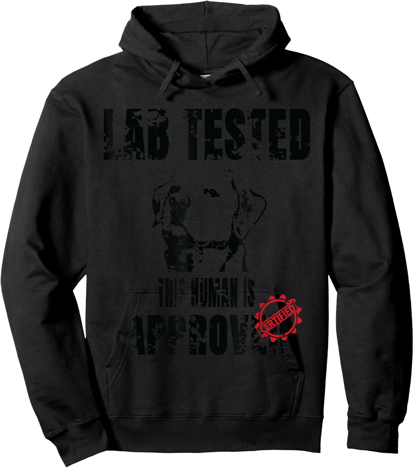 Labrador Retriever Gifts Dog Lovers Chocolate Lab T Shirt Hoodie - Hoodie | Black