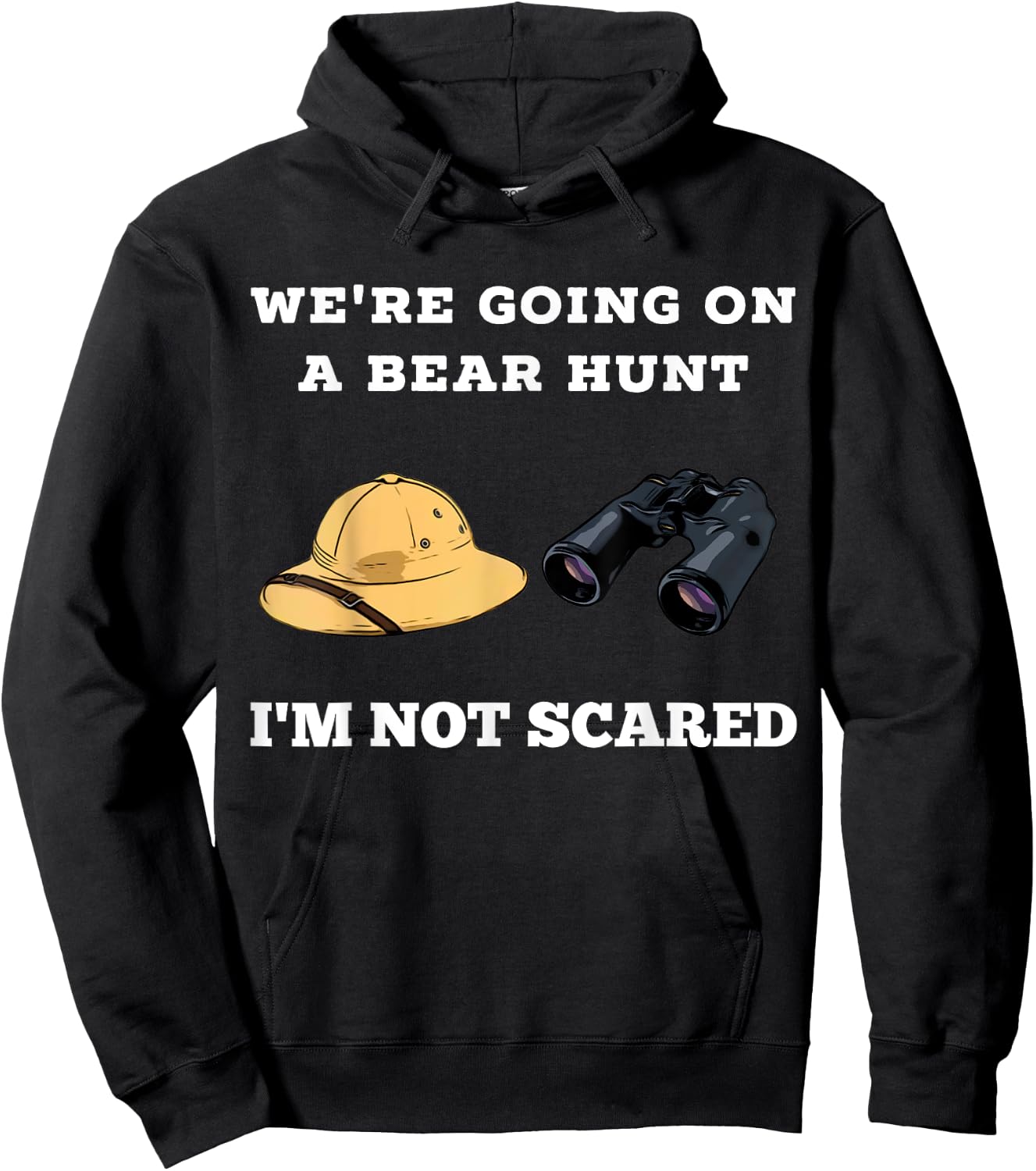 Going on a Hunt For Bears Gear Cute Kids Hoodie - Hoodie | Black