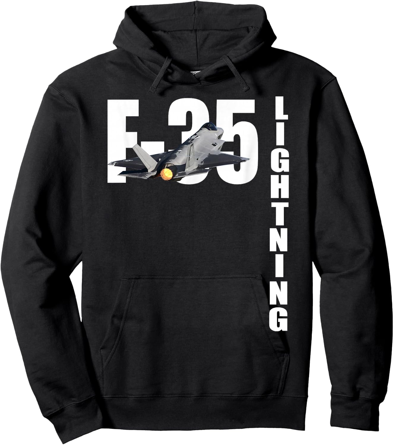 F-35 Lightning 2 F35 Fighter Plane Hoodie - Hoodie | Black