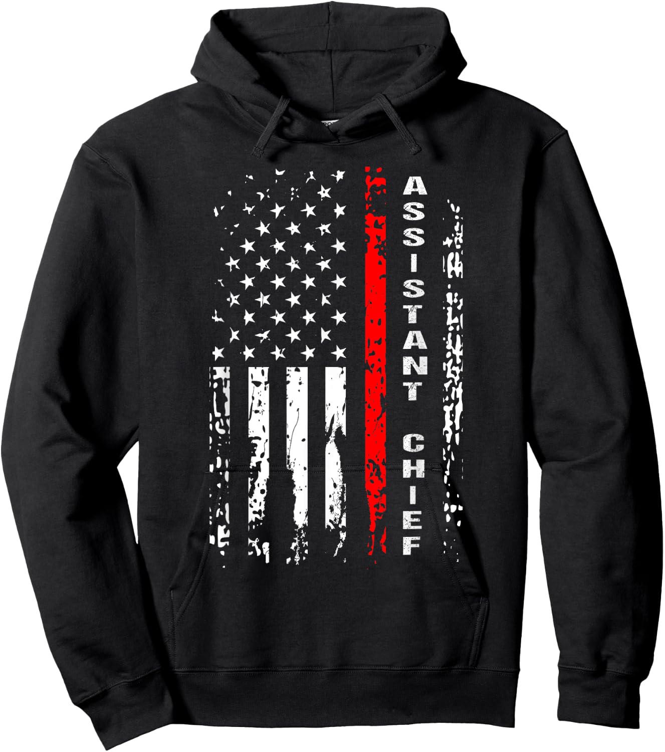 Firefighter Assistant Chief Shirt Assistant Chief Gift Hoodie - Hoodie | Black