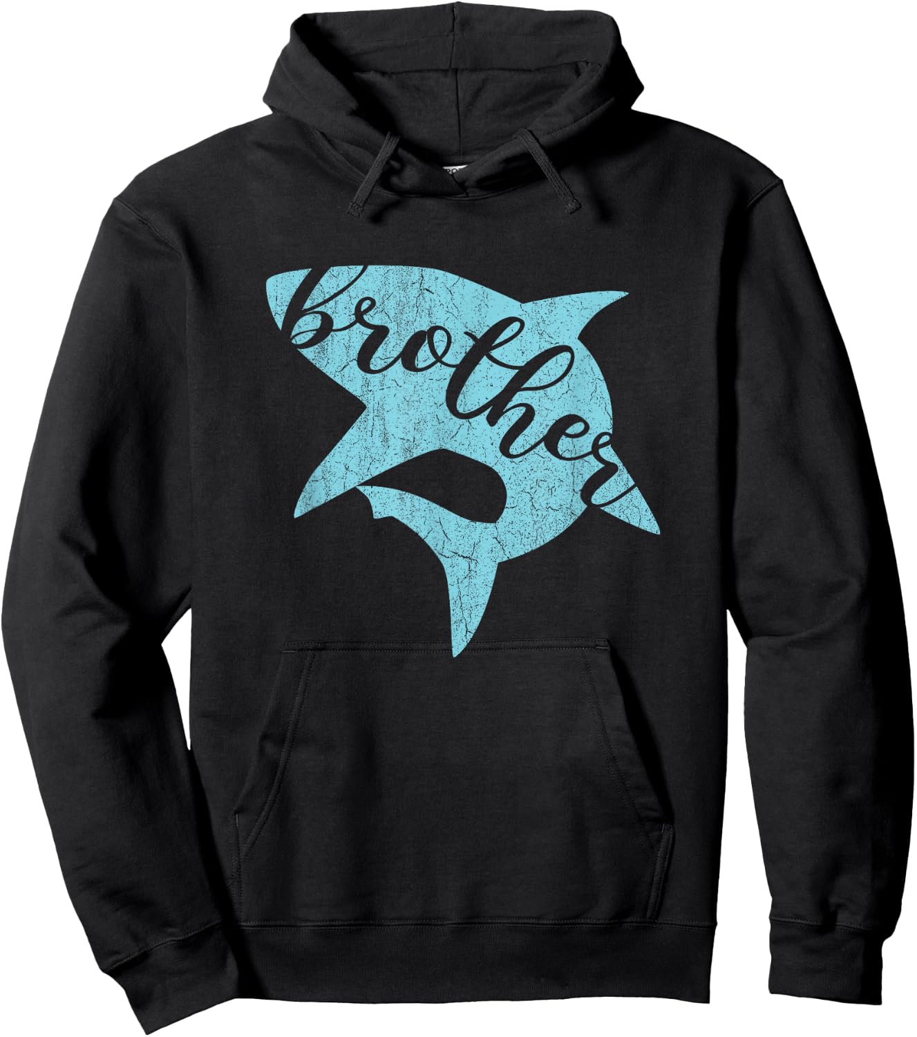Brother Shark shirt Matching Shark Family Shirt Hoodie - Hoodie | Black