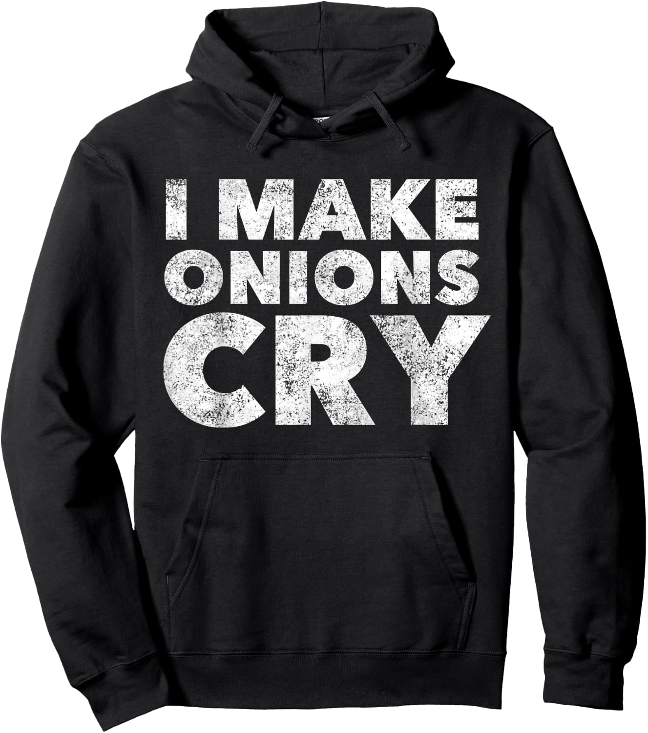Funny Cook T Shirt i Make Onions cry Culinary Gift Hoodie - Hoodie | Black