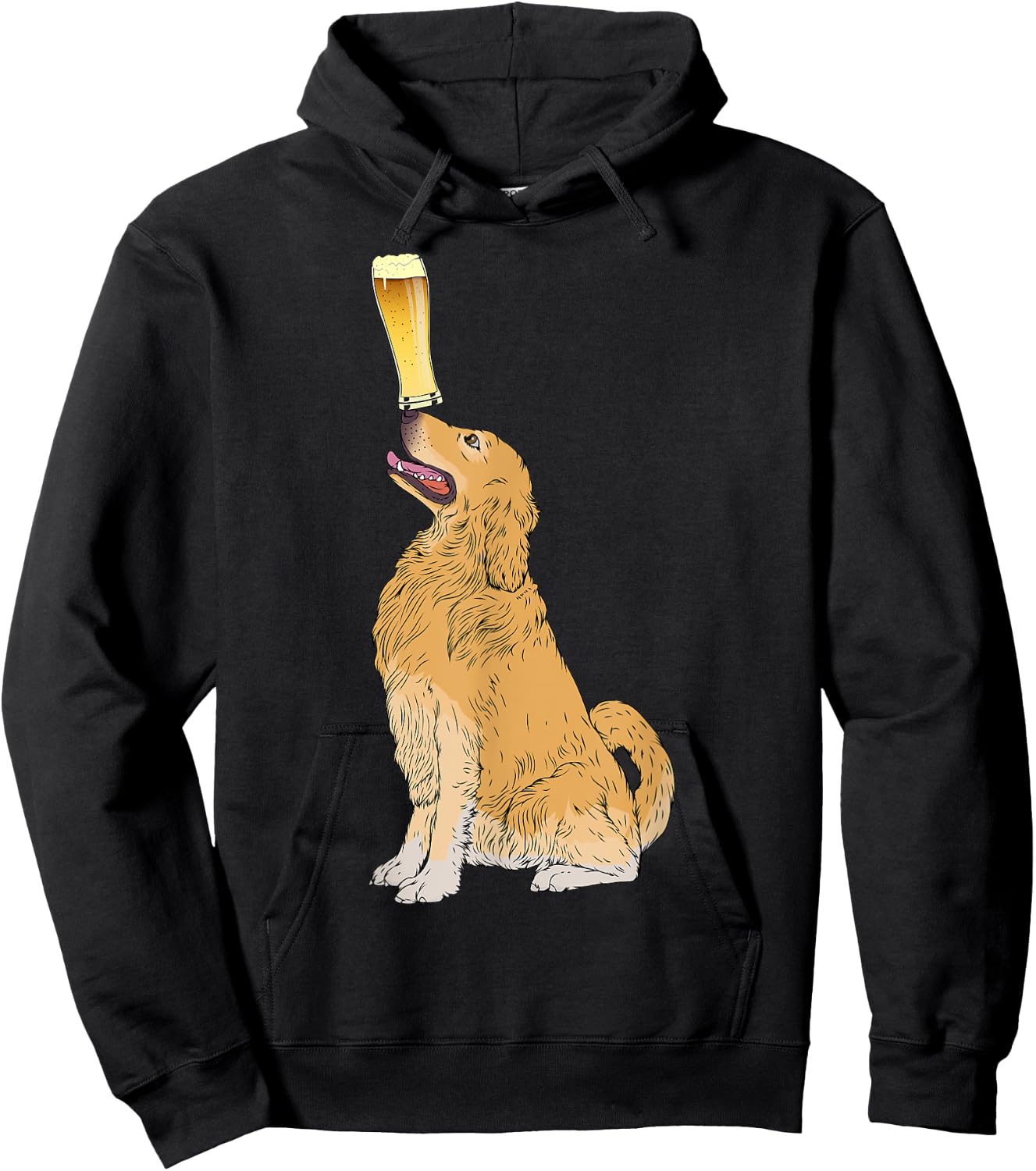 Golden Retriever Beer Lovers Shirt Craft Beer Hoodie - Hoodie | Black