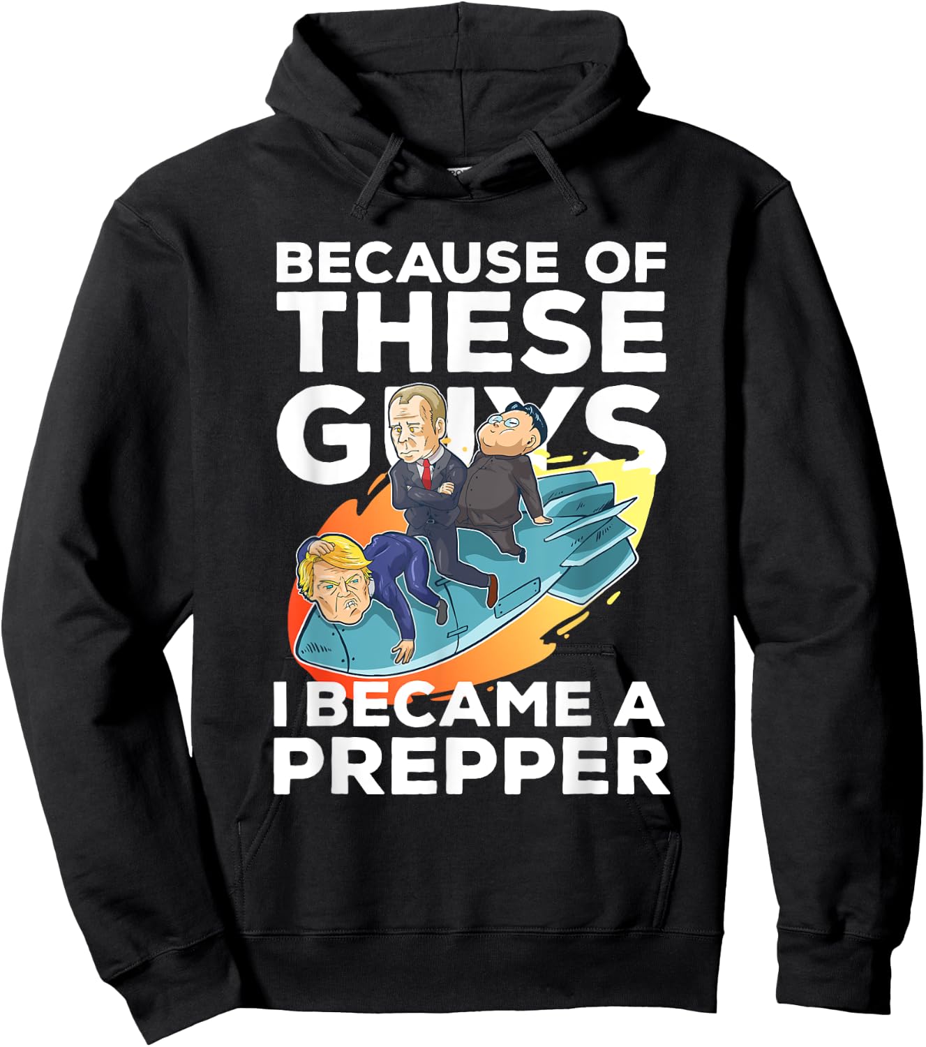 Funny Prepper Gift A Prepper Hoodie - Hoodie | Black