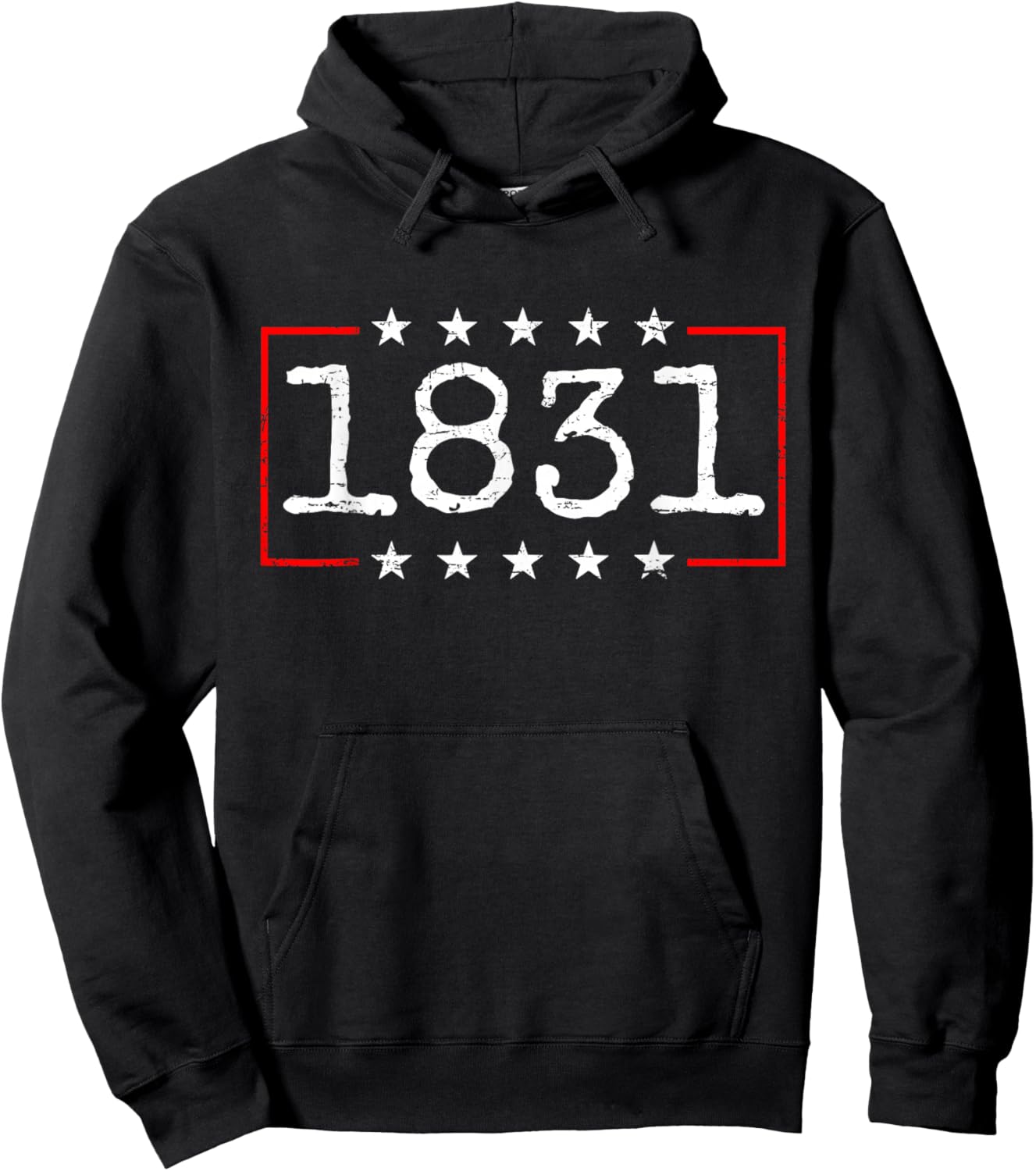 T-Shirt Hoodie - Hoodie | Black