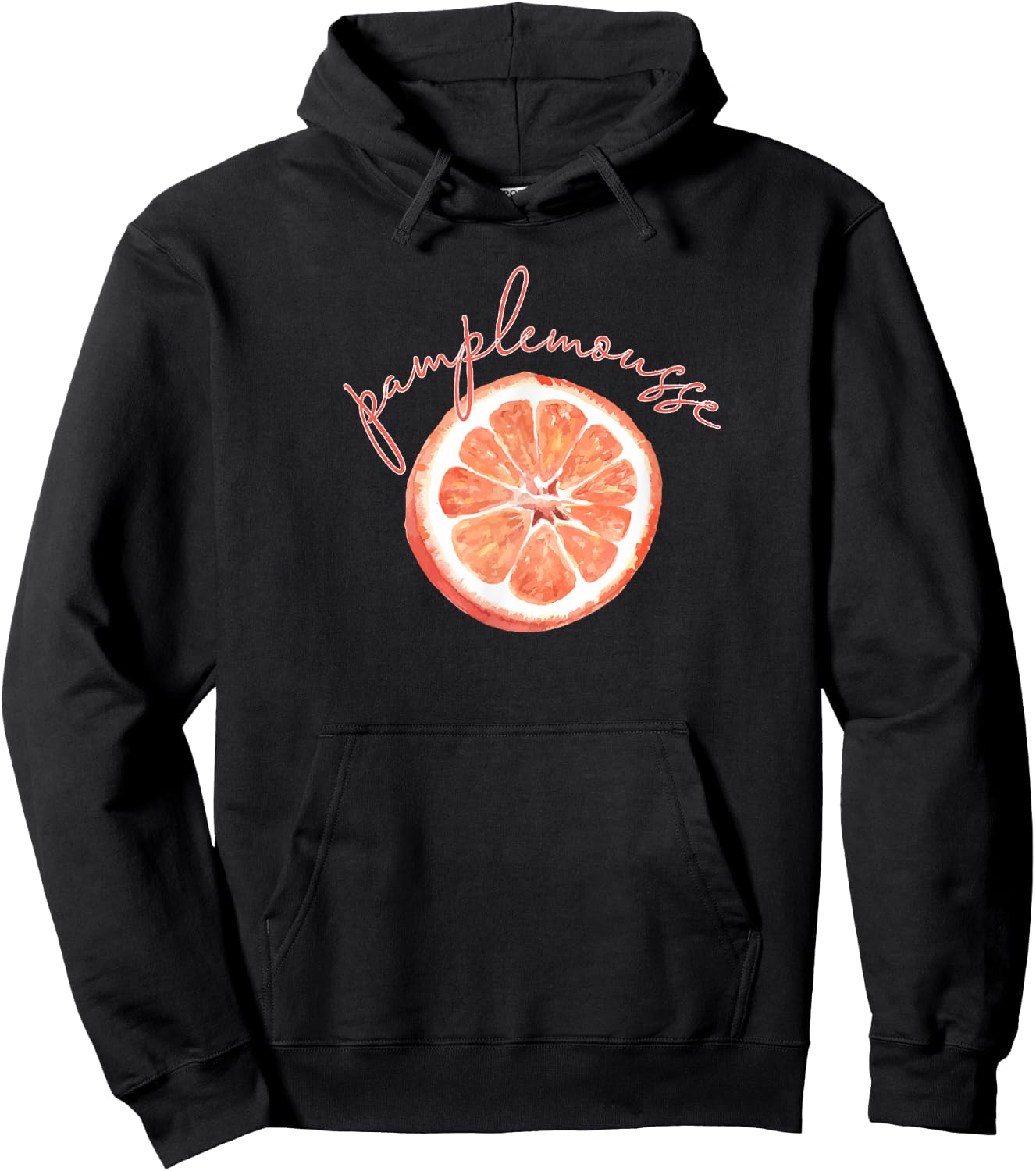Pamplemousse Grapefruit Fun France French Gift Hoodie - Hoodie | Black