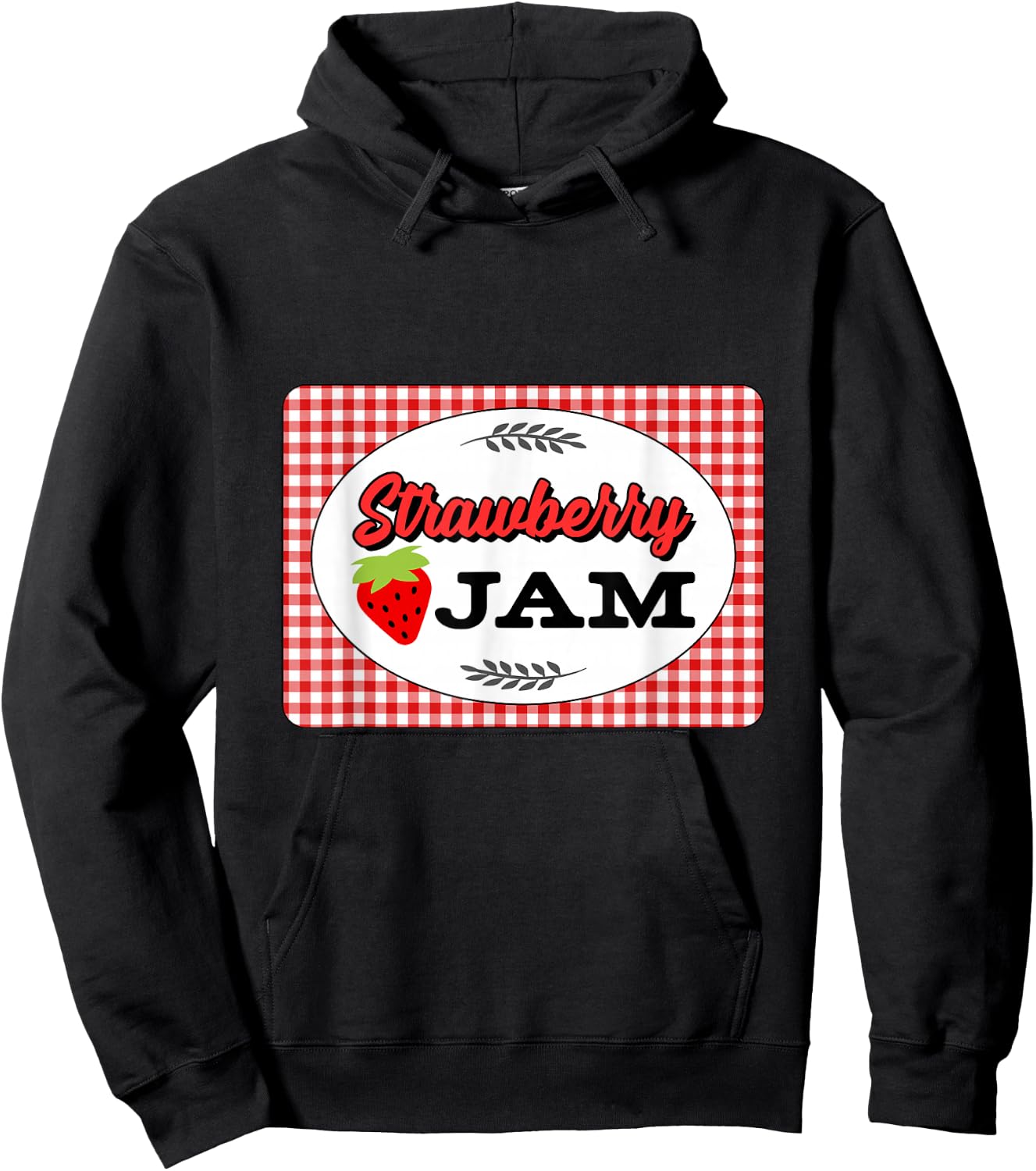 Easy Couples Halloween Costumes Strawberry Jam Costume Hoodie - Hoodie | Black