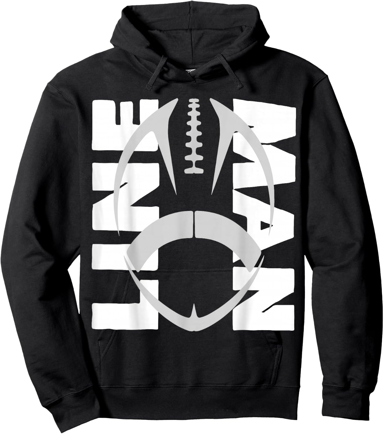 Football Lineman - Offensive/Defensive Line Hoodie - Hoodie | Black