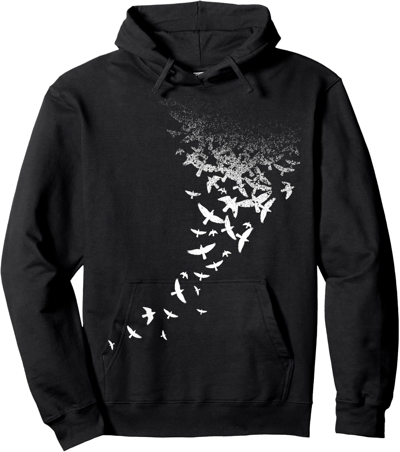 Birds graphic design Hoodie - Hoodie | Black
