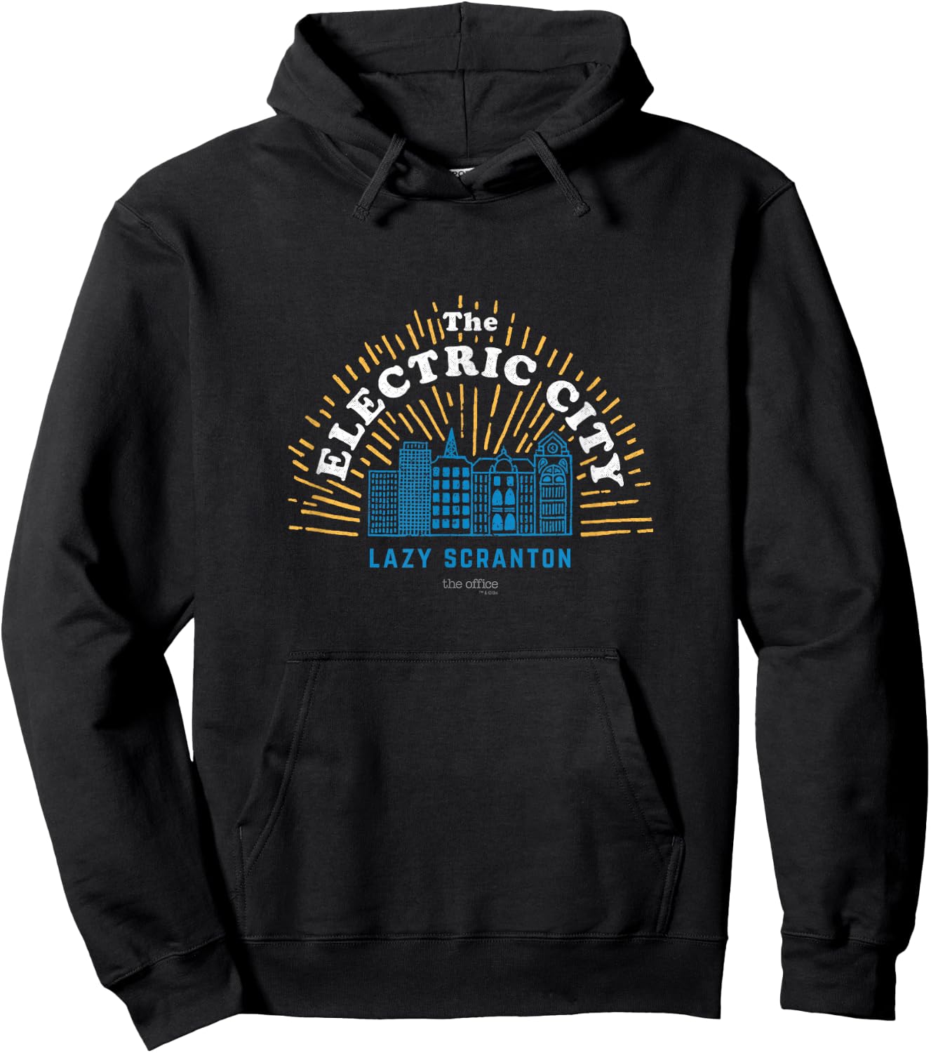 The Office The Electric City Funny - Official Hoodie - Hoodie | Black