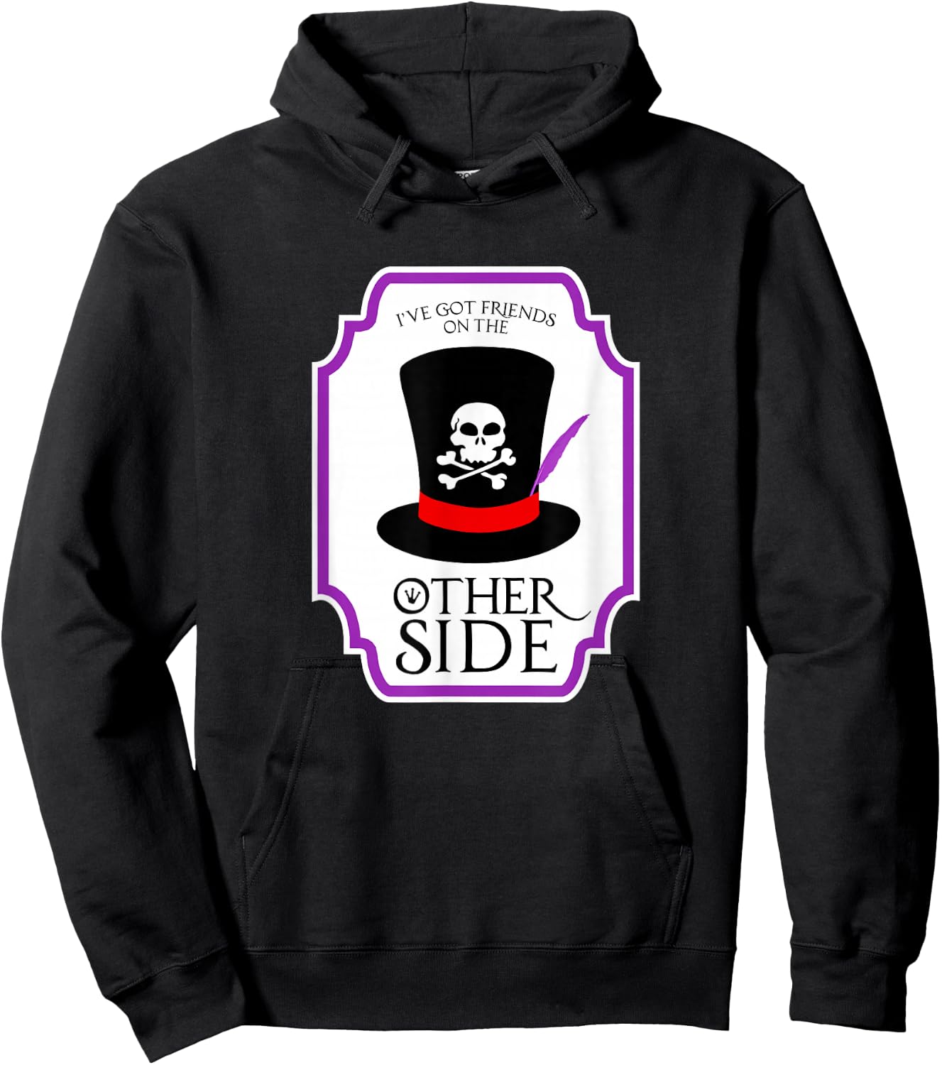 I've Got Freinds On The Other Side Hoodie - Hoodie | Black