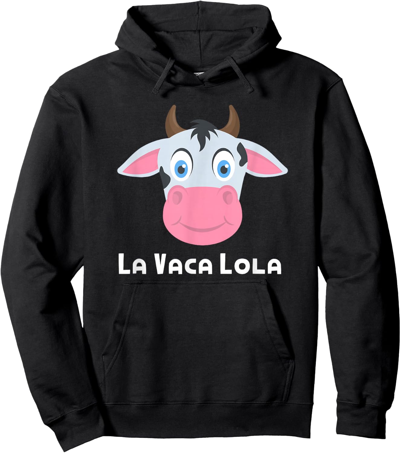 La Vaca Lola Hoodie - Hoodie | Black