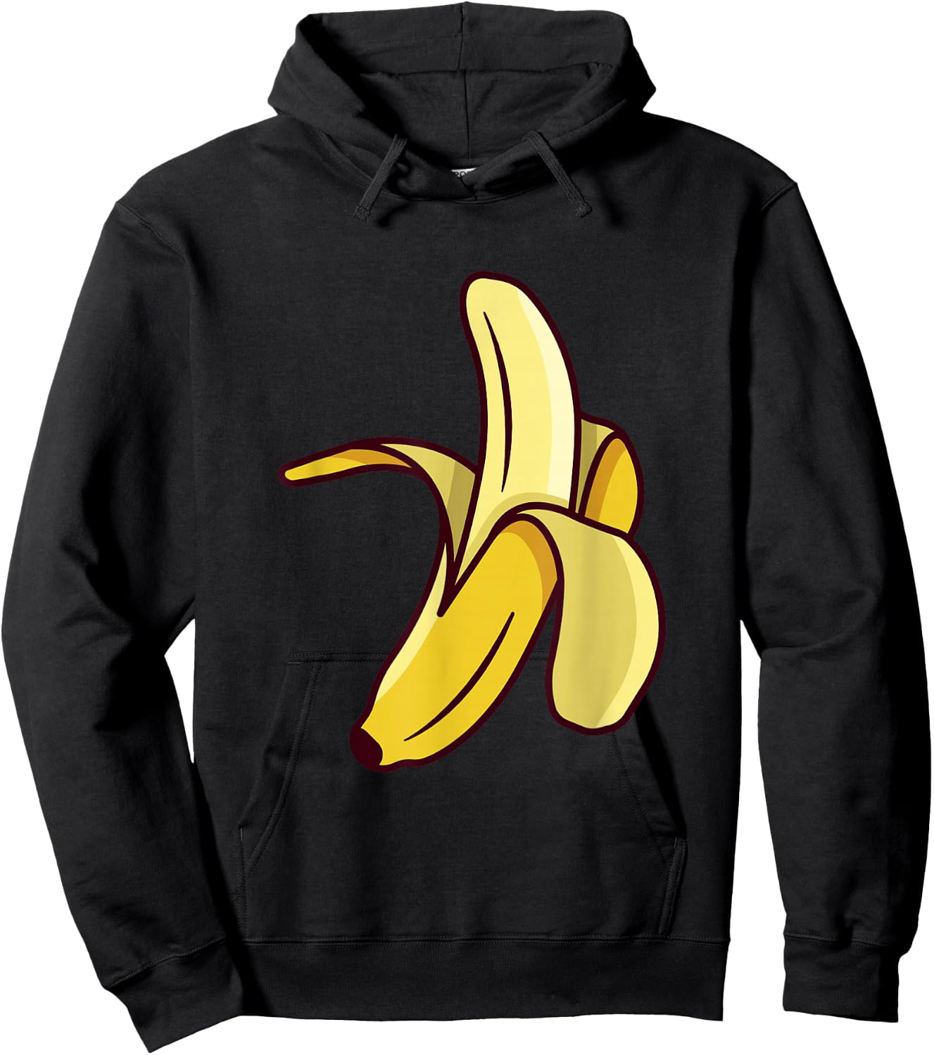 Banana Halloween Costume, Funny Fruit Hoodie - Hoodie | Black