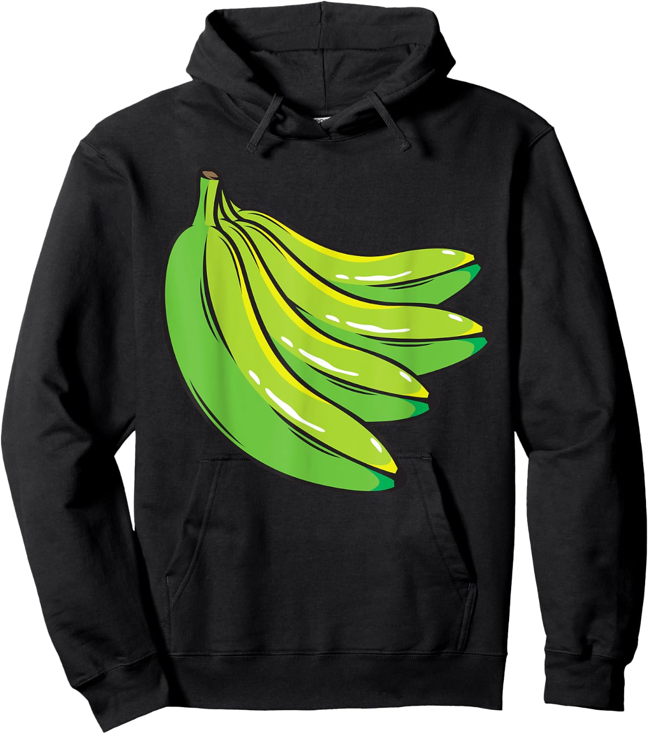 Green Bananas Hoodie - Hoodie | Black