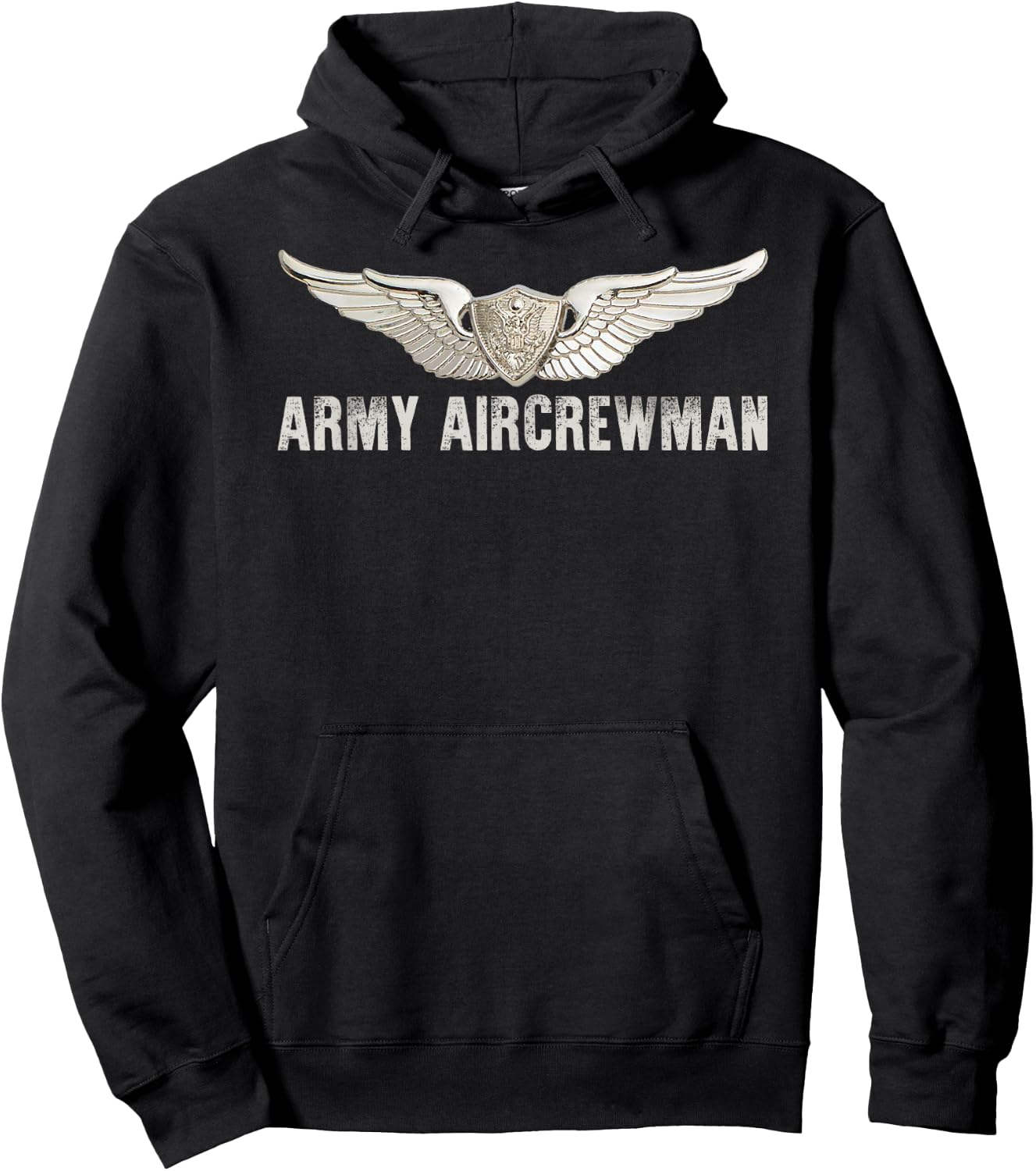 US Army Aircrewman Shirt Men Women Adults Teens Kids Gift Hoodie - Hoodie | Black
