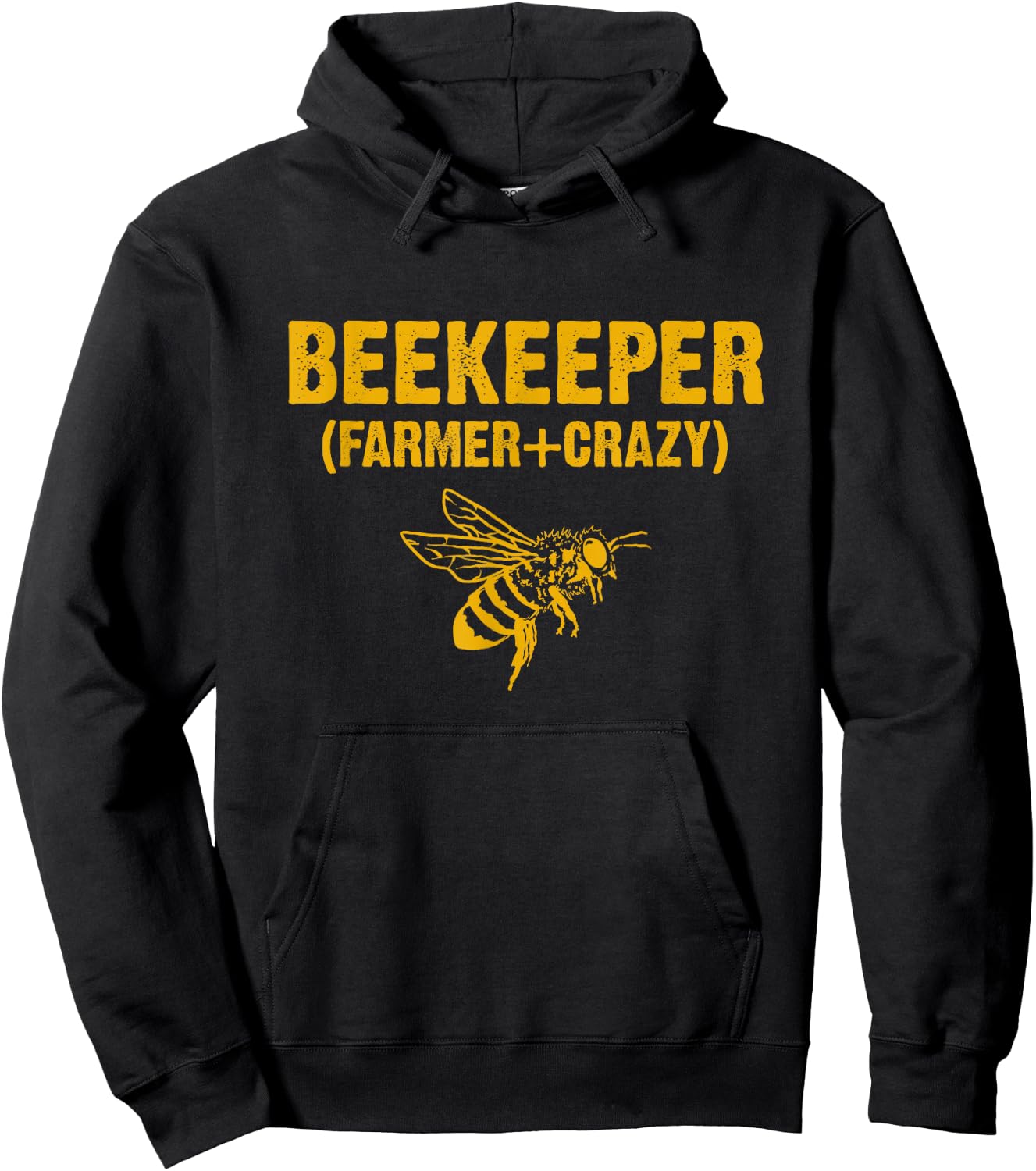 Beekeeper Beekeeping Shirt Farmer Crazy Hoodie - Hoodie | Black