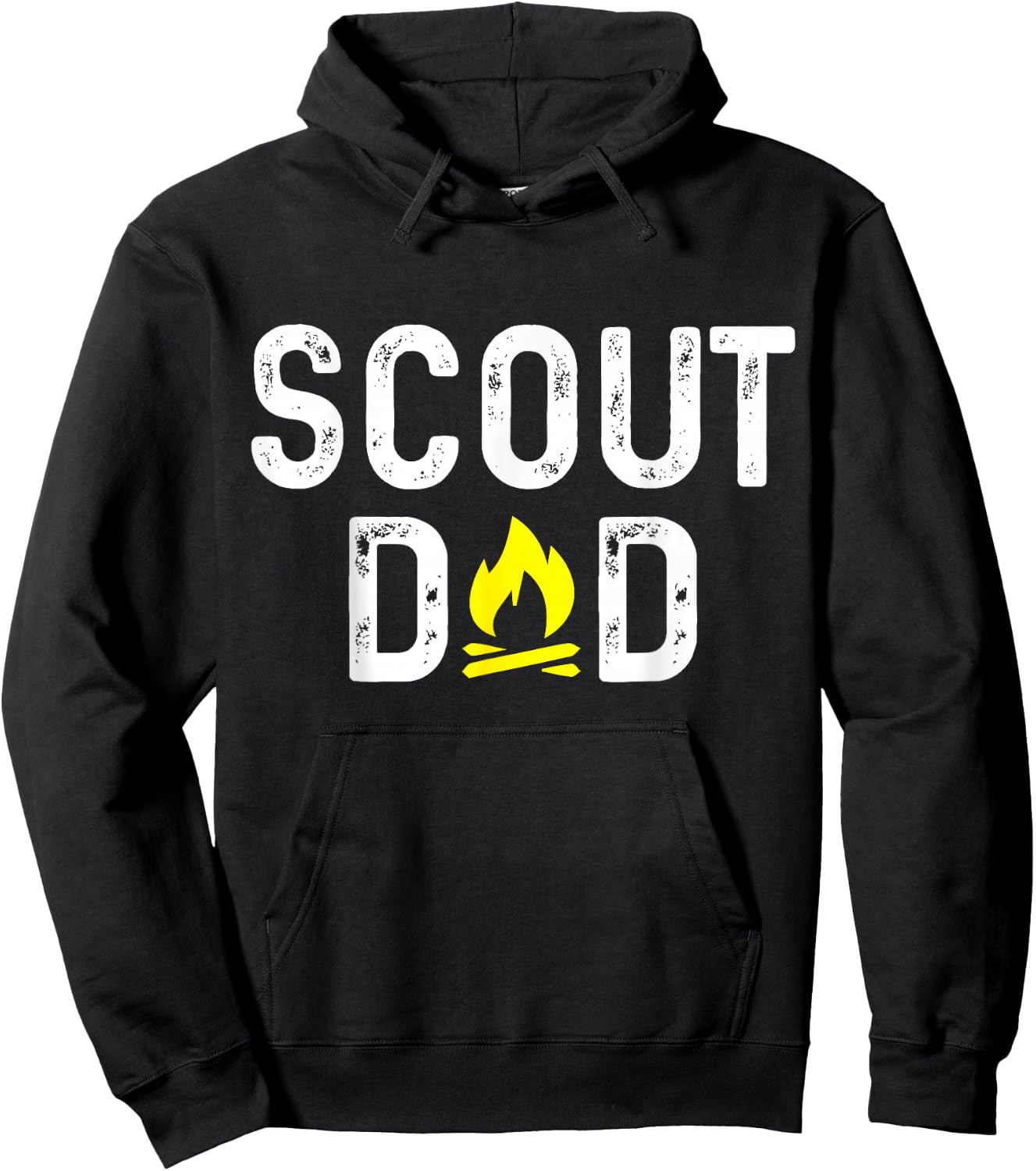 Scout Mom And Dad Gift Scouting Dad - Black - Men's Small Hoodie - Hoodie | Black