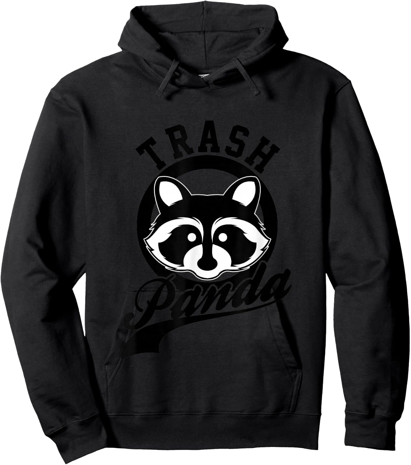 Save The Trash Pandas Funny Raccoon Animal Lover Funny Gift Small Hoodie - Hoodie | Black