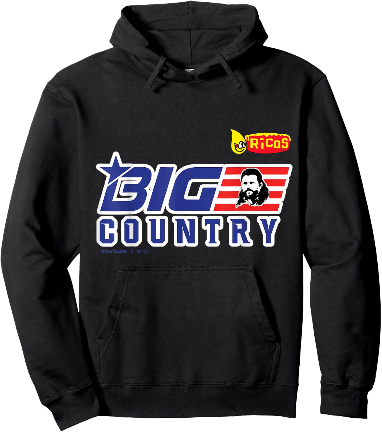 Roy "Big Country" Nelson Fan Gear Hoodie - Hoodie | Black