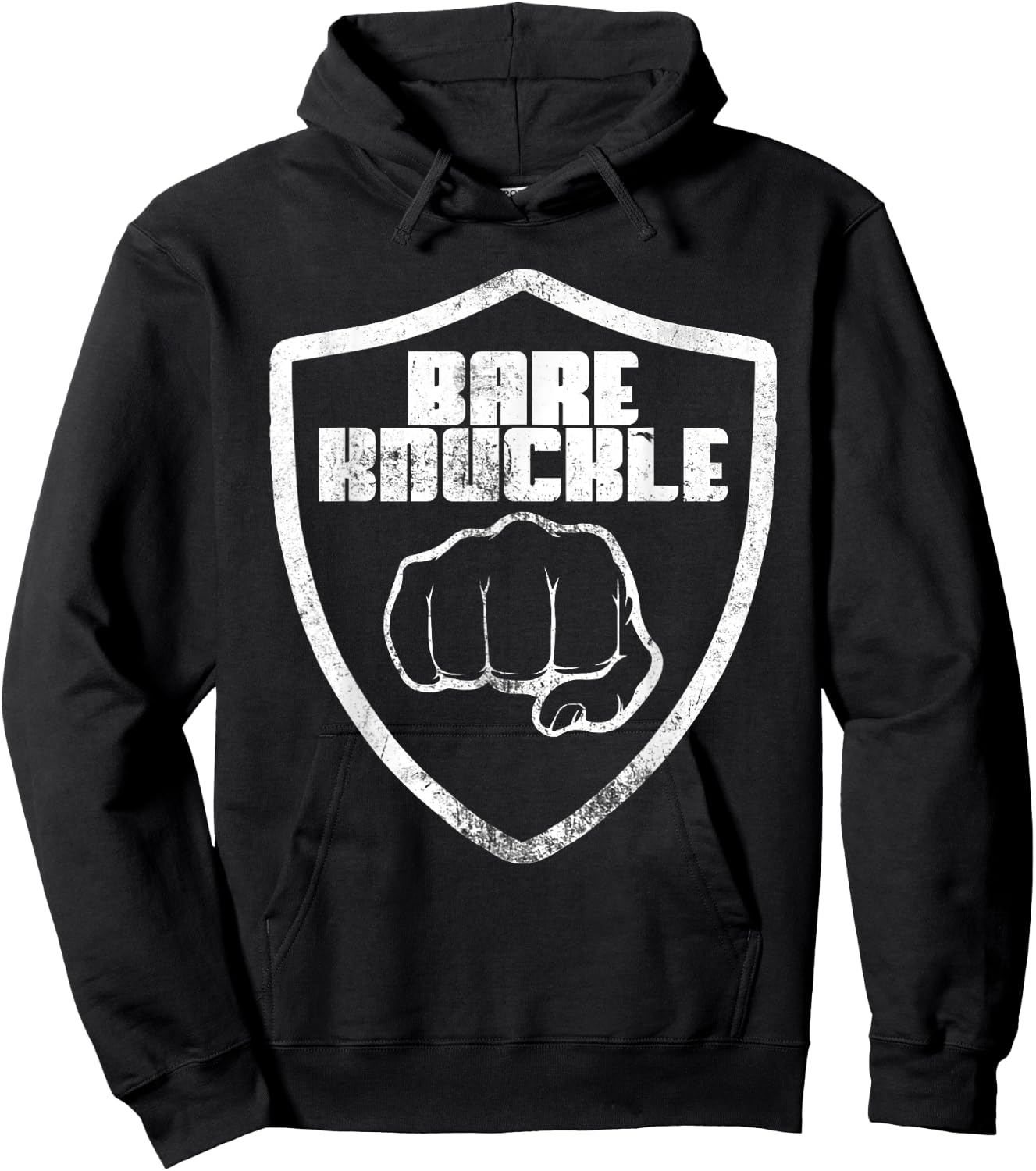 Bare Knuckle Fighter Shirt | Fighting Boxing Bareknuckle Hoodie - Hoodie | Black