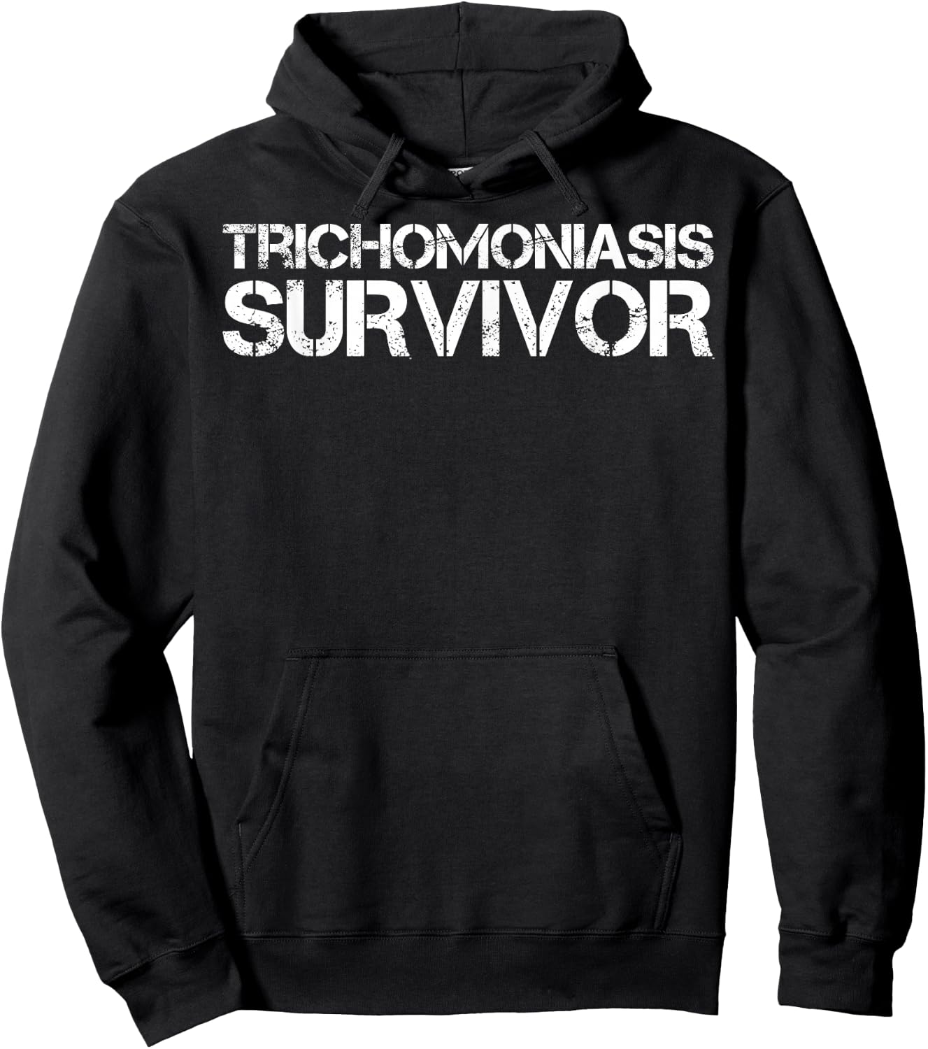 Trichomoniasis Survivor Hoodie - Hoodie | Black