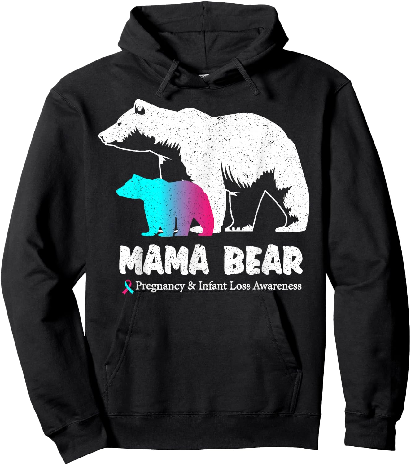 Pregnancy and Infant Loss Miscarriage for Mother Hoodie - Hoodie | Black