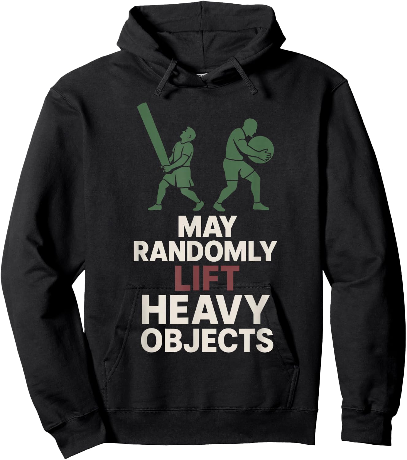 Highland Games Caber Tosser Clan Pride Scotland Strength Hoodie - Hoodie | Black