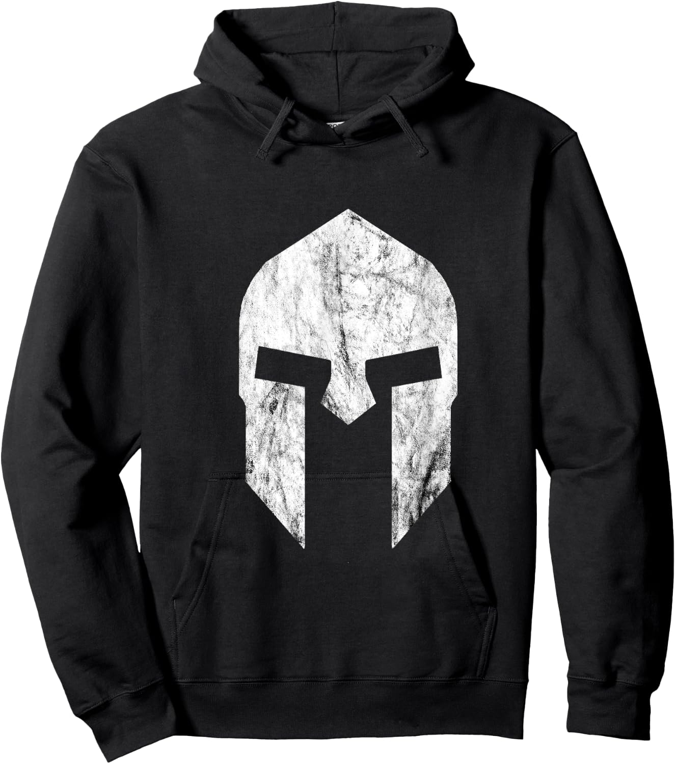 Warrior Spartan Helmet Sparta Soldiers Gladiator Hoodie - Hoodie | Black