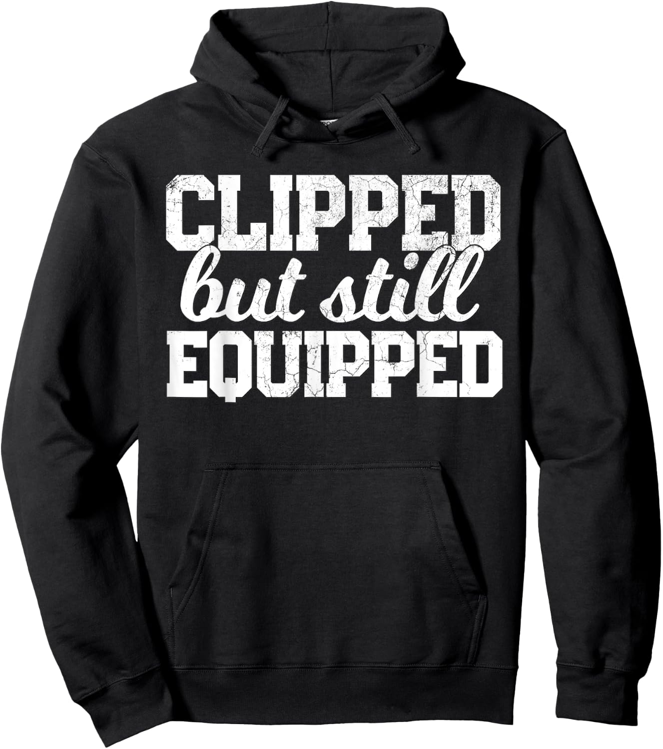 Funny Post Vasectomy Shirt Gift Joke Father's Day Husband Hoodie - Hoodie | Black