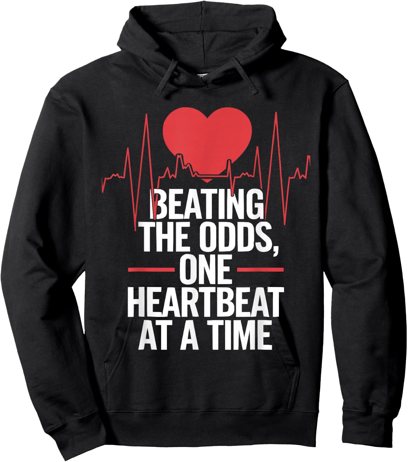 Congestive Heart Failure Chronic Disease CHF Awareness Hoodie - Hoodie | Black