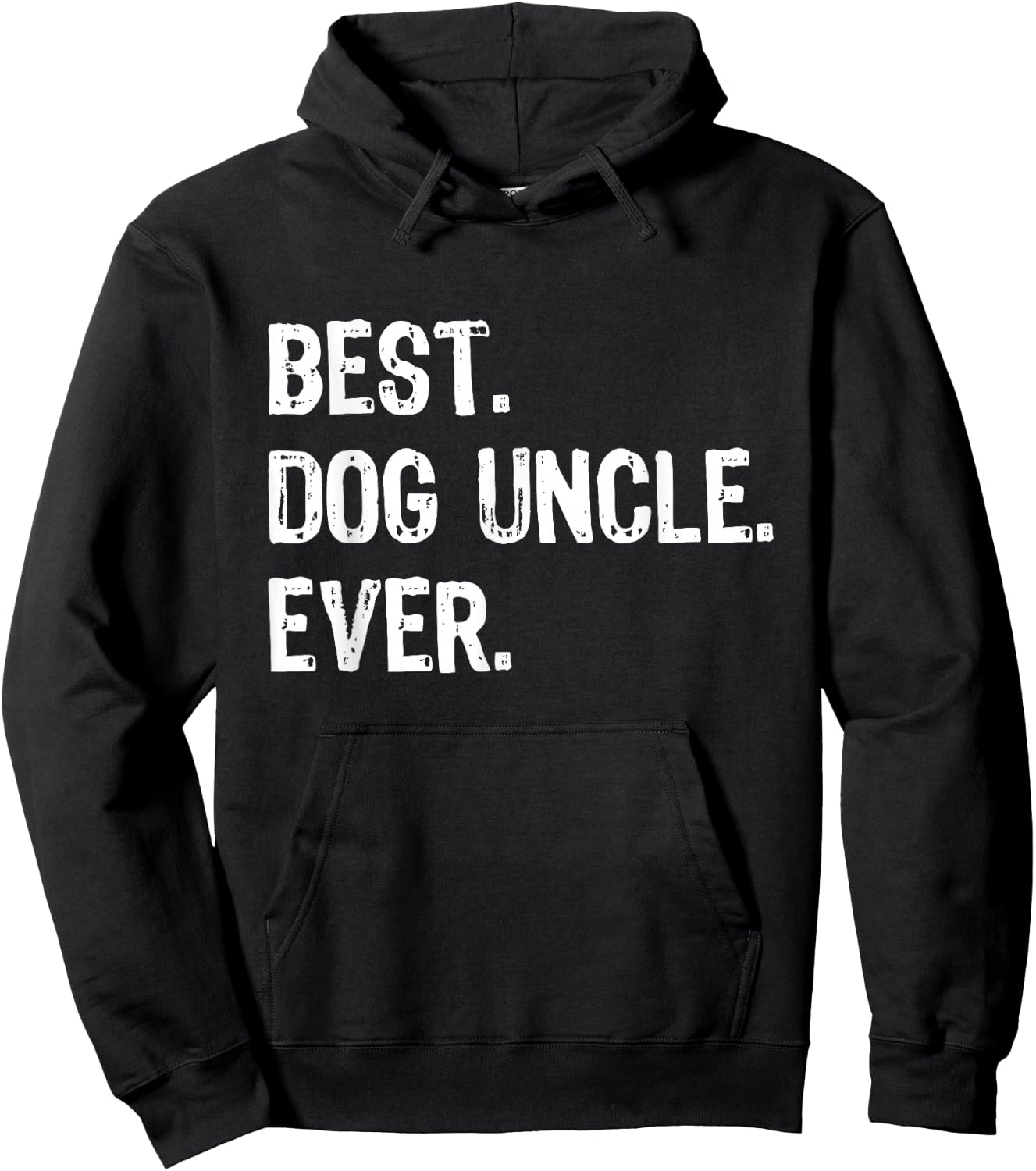 Best Dog Uncle Ever Funny Cool Hoodie - Hoodie | Black
