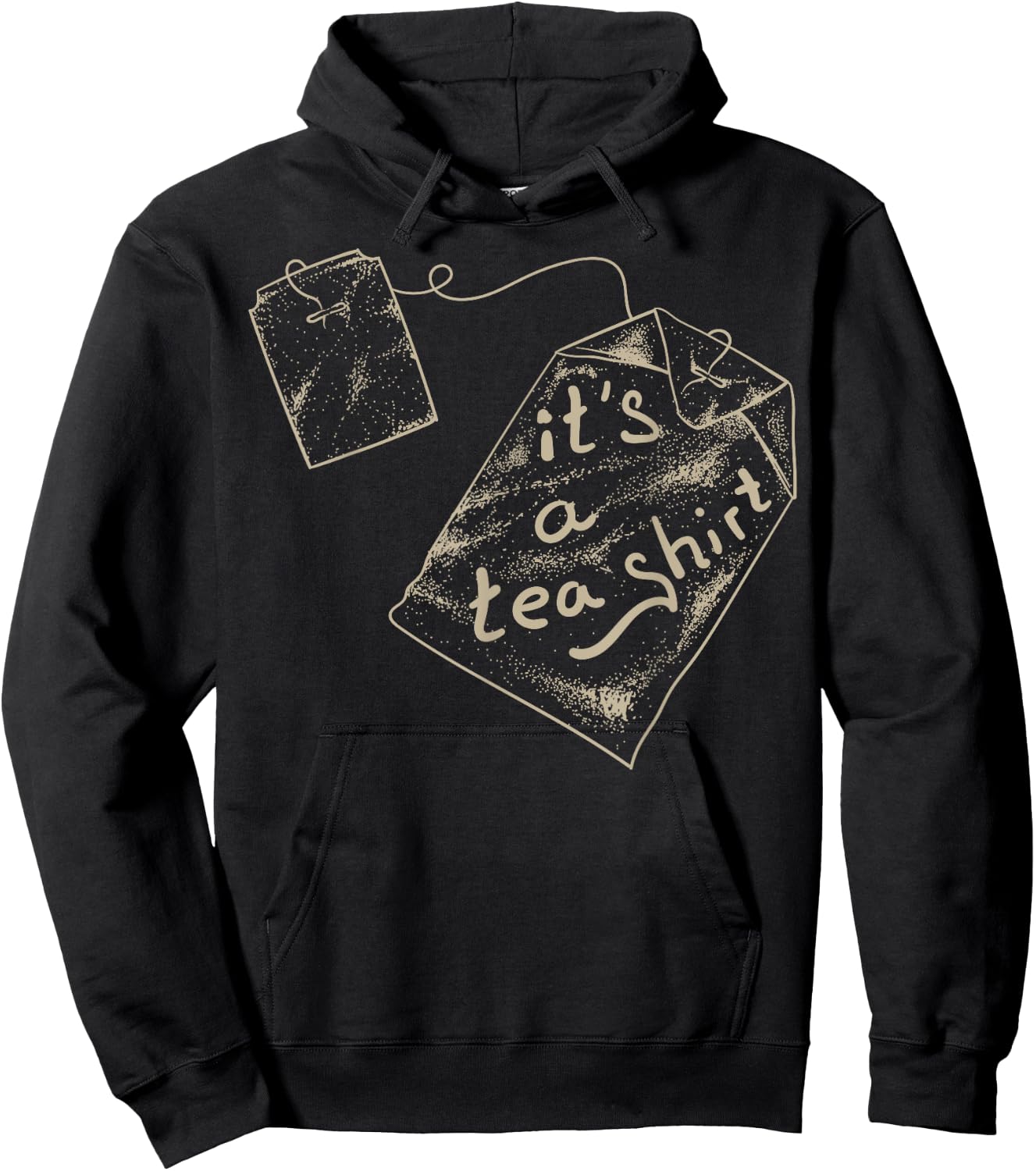 It's A Tea | Cute Trendy Tea Brew Drinkers Gift Hoodie - Hoodie | Black