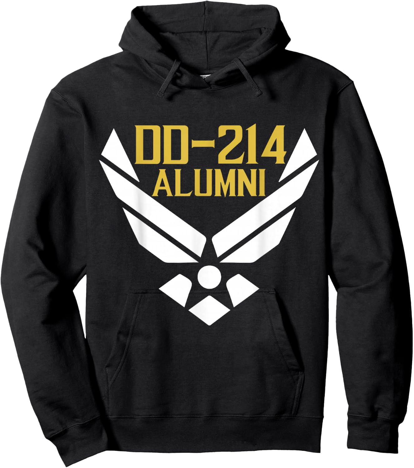 DD-214 US Army Alumni Vintage Hoodie - Hoodie | Black