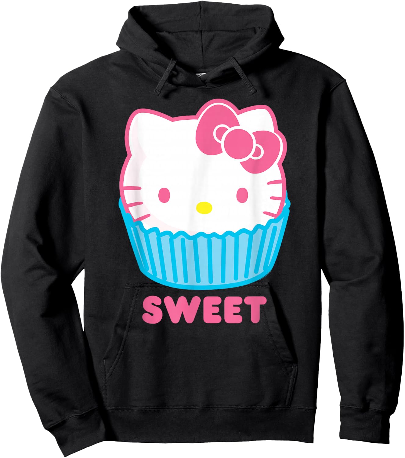 Hello Kitty Sweet Cupcake Hoodie - Hoodie | Black