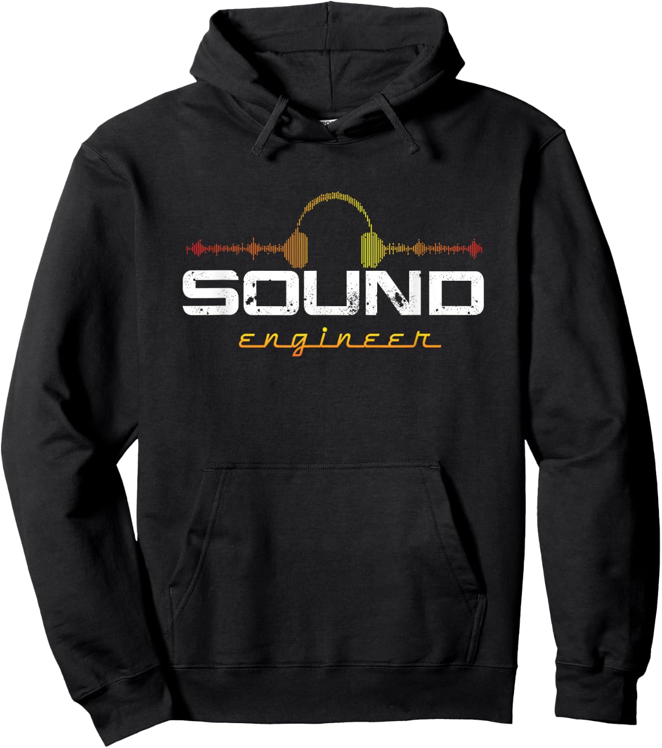 DJ Music Producer Sound Engineer Audio Gift Hoodie - Hoodie | Black