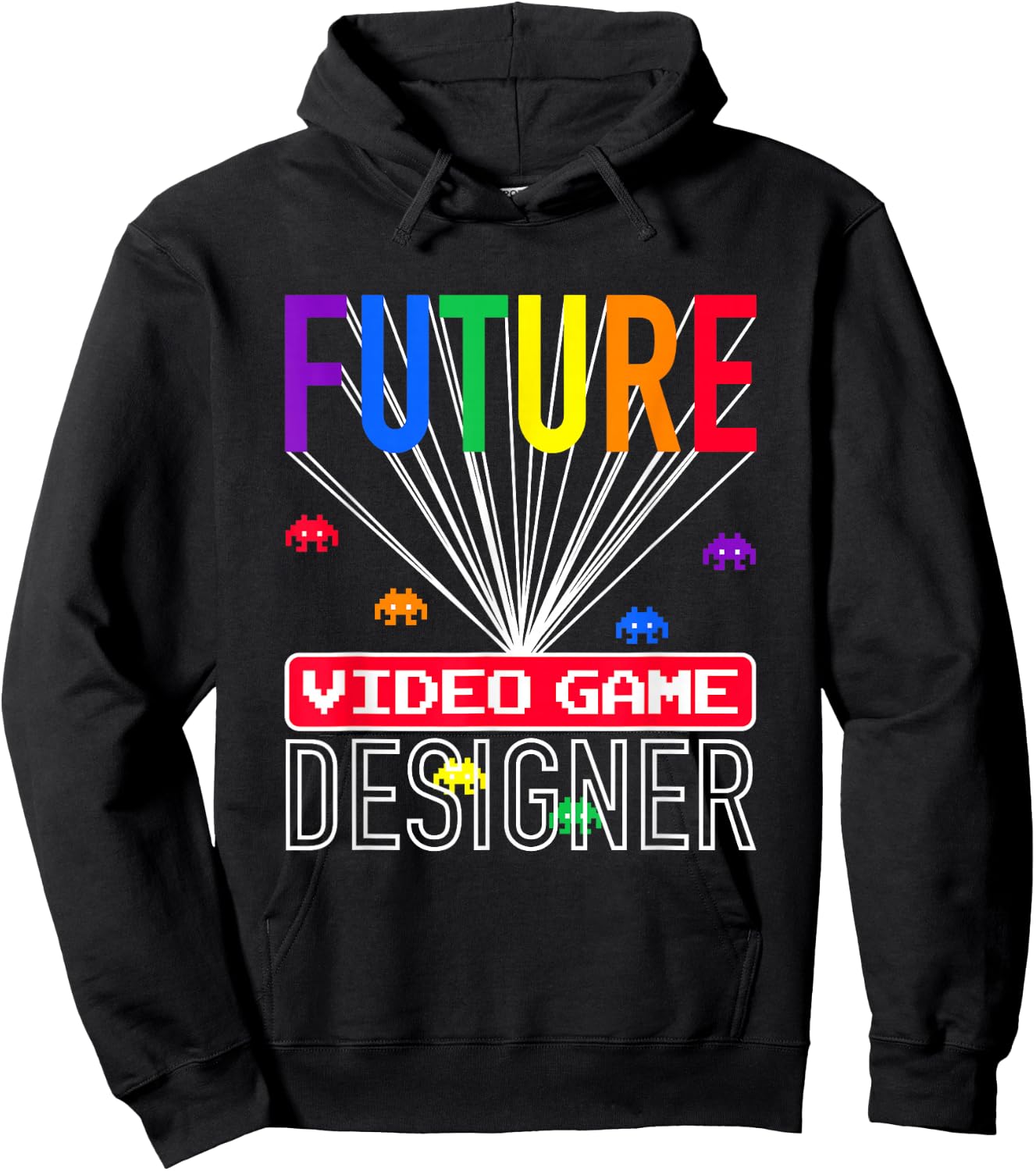 Video Game Shirt Future Video Game Designer Kids Hoodie - Hoodie | Black